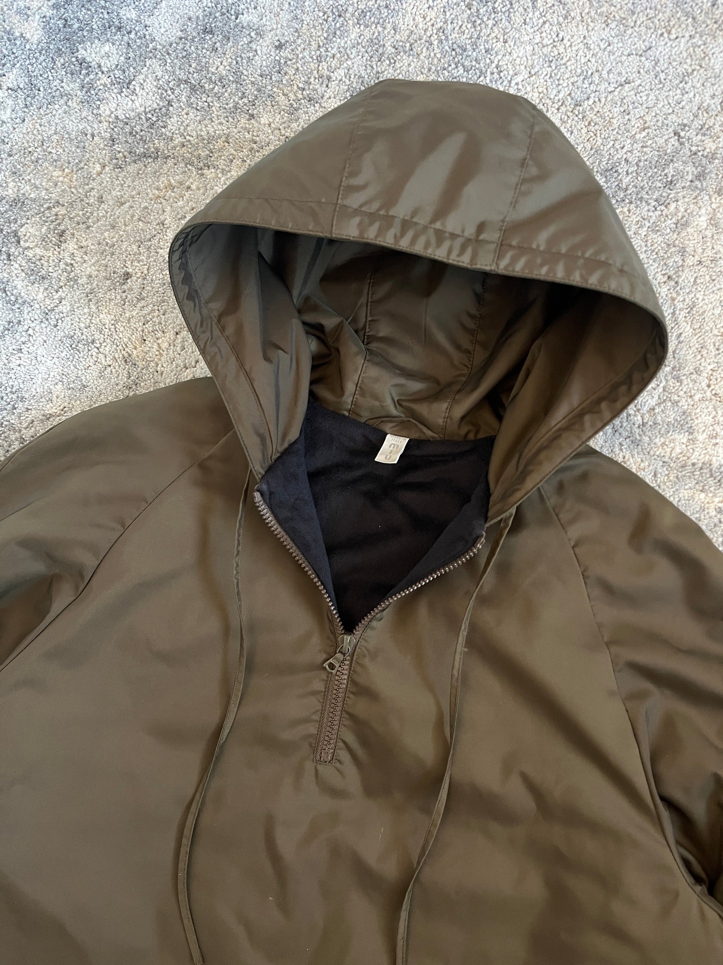Miu Miu FW1999 nylon & fleece anorak