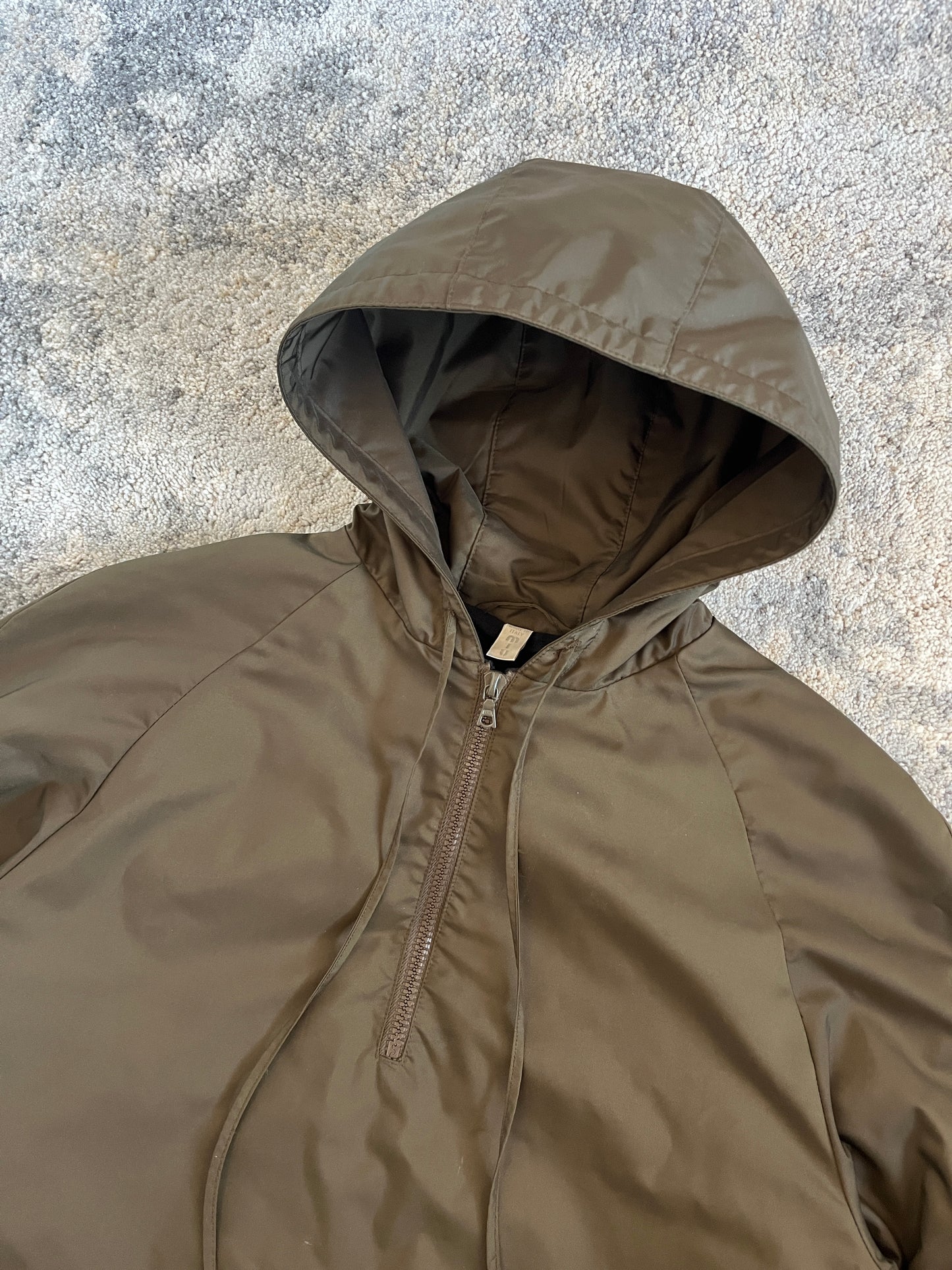 Miu Miu FW1999 nylon & fleece anorak
