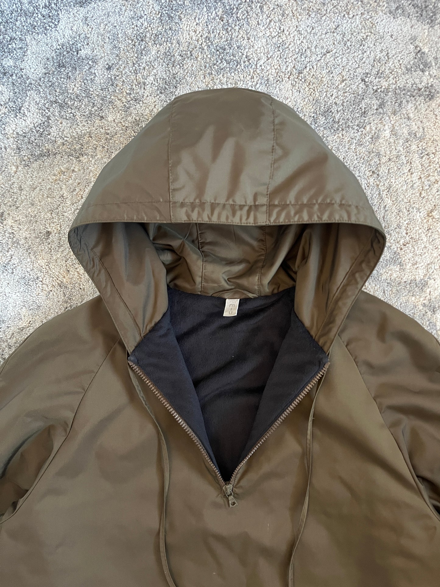 Miu Miu FW1999 nylon & fleece anorak