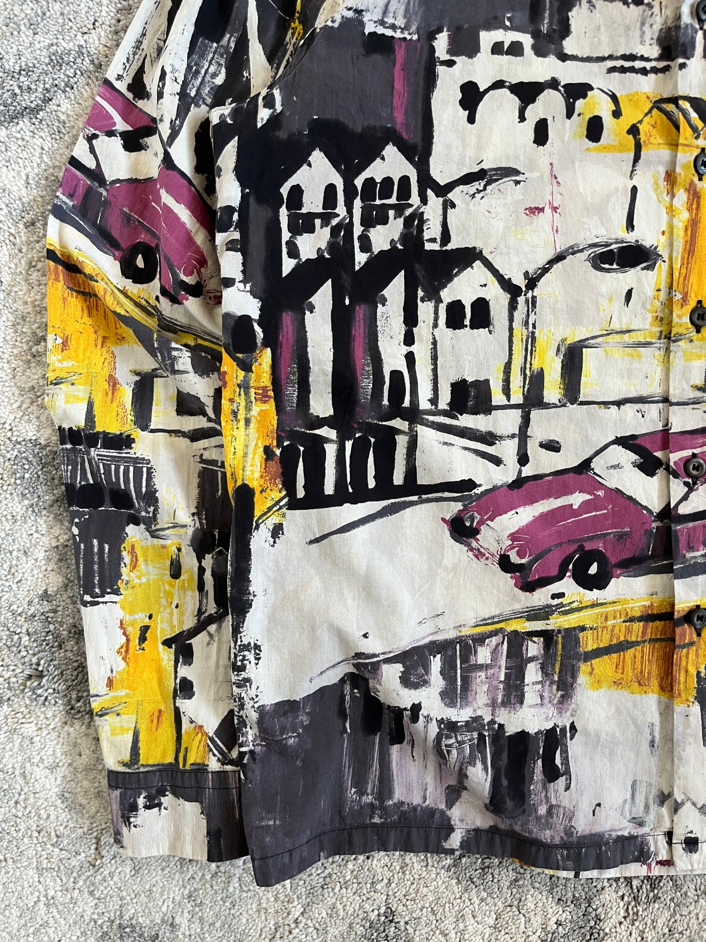 Prada 2017 cotton landscape shirt