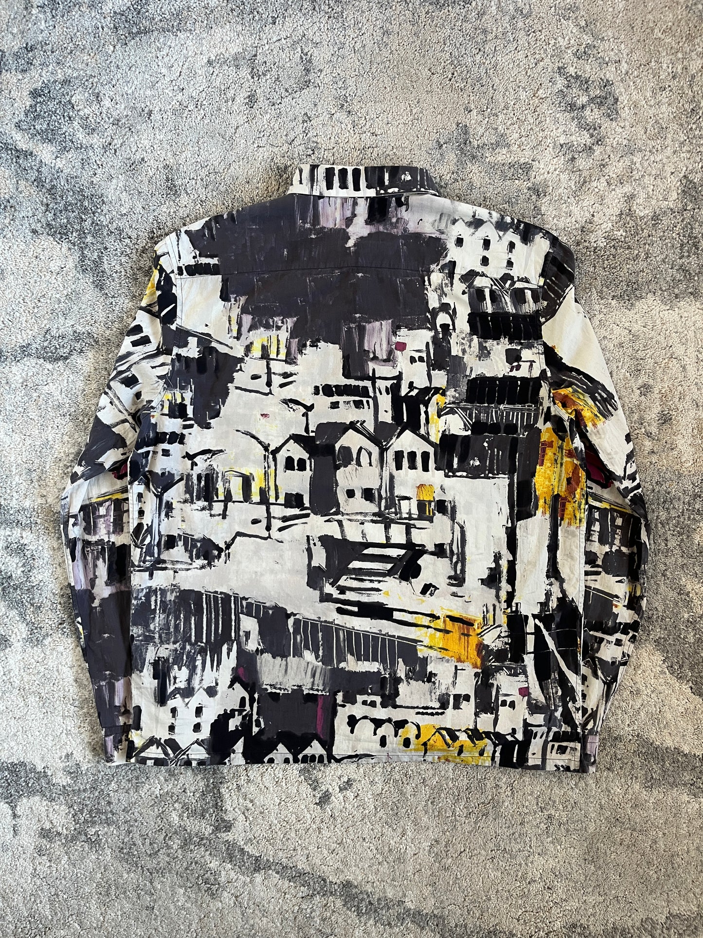 Prada 2017 cotton landscape shirt