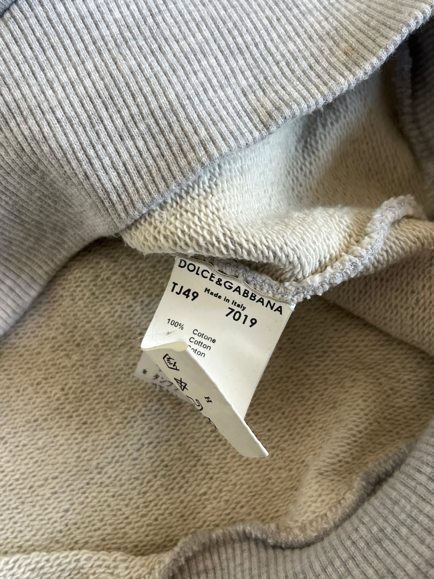 Dolce & Gabbana SS2003 SEX pins crewneck