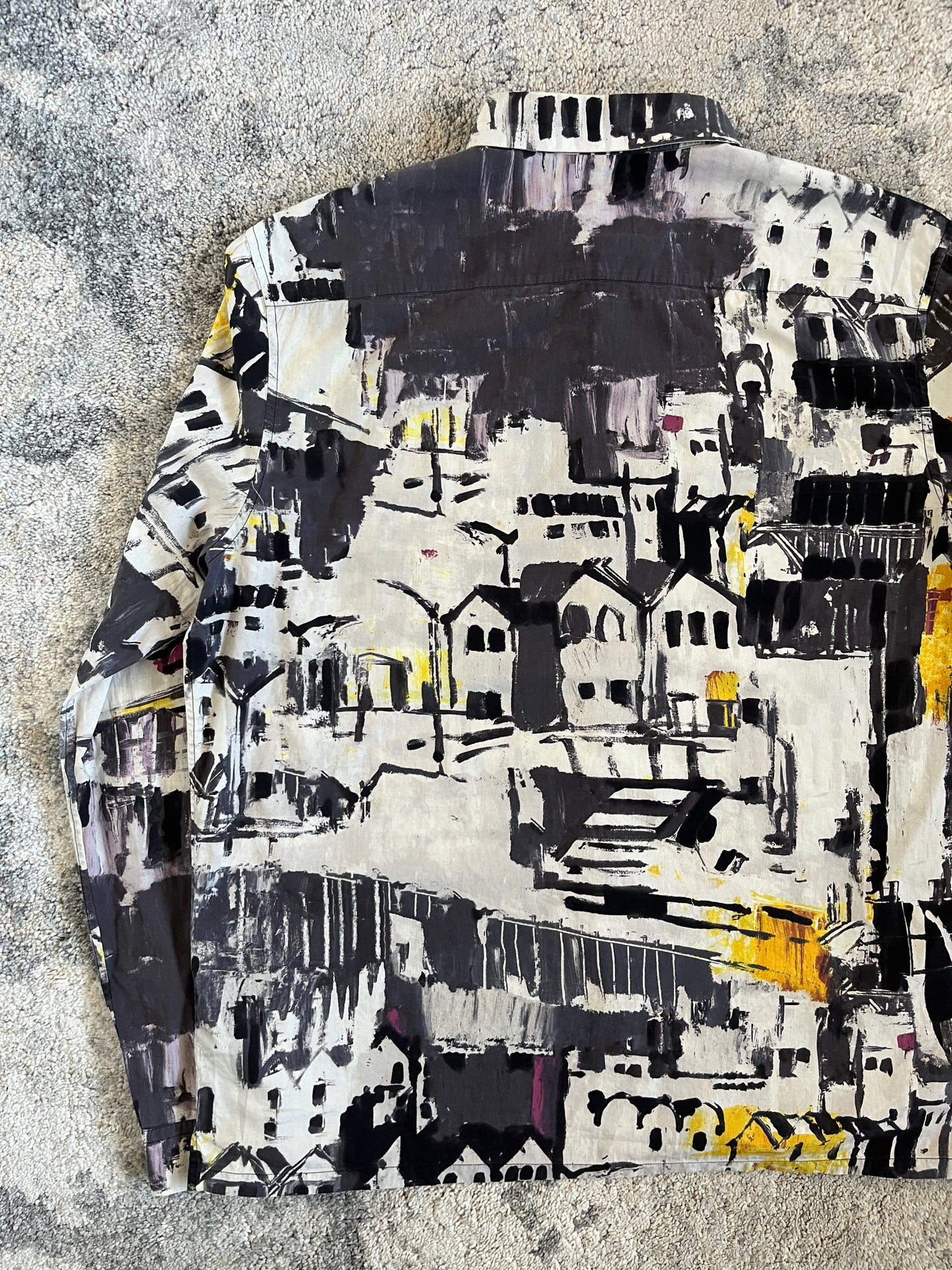 Prada 2017 cotton landscape shirt
