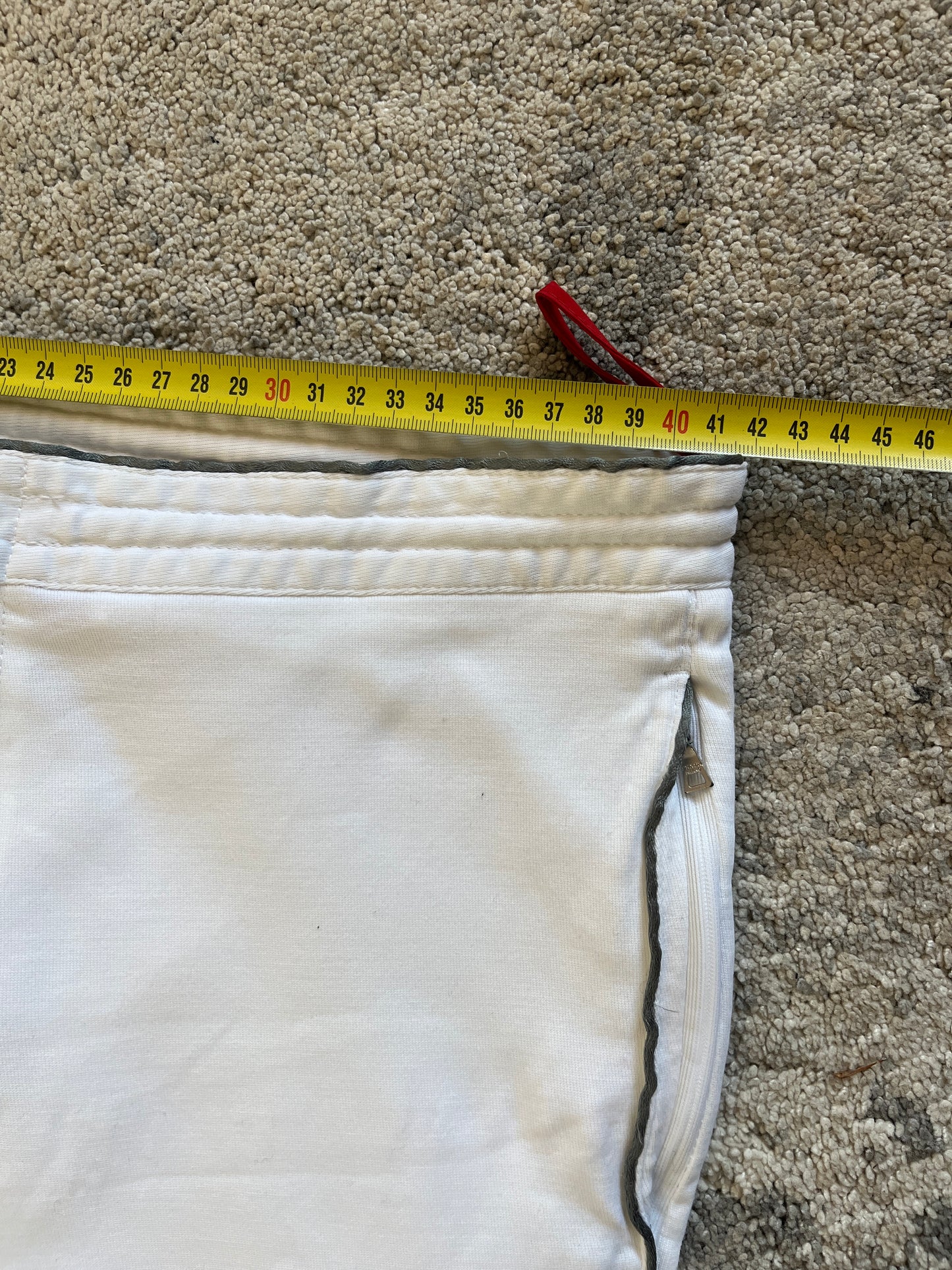 Prada 2000's pipping nylon pants