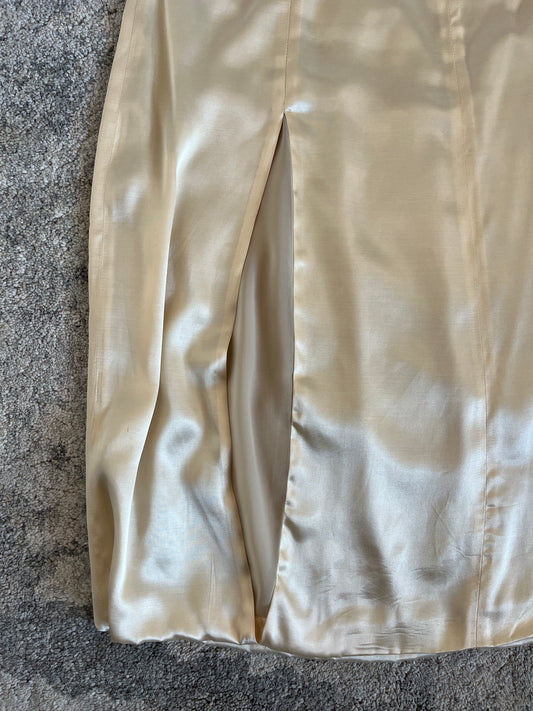 Maison Margiela 2000's slik skirt