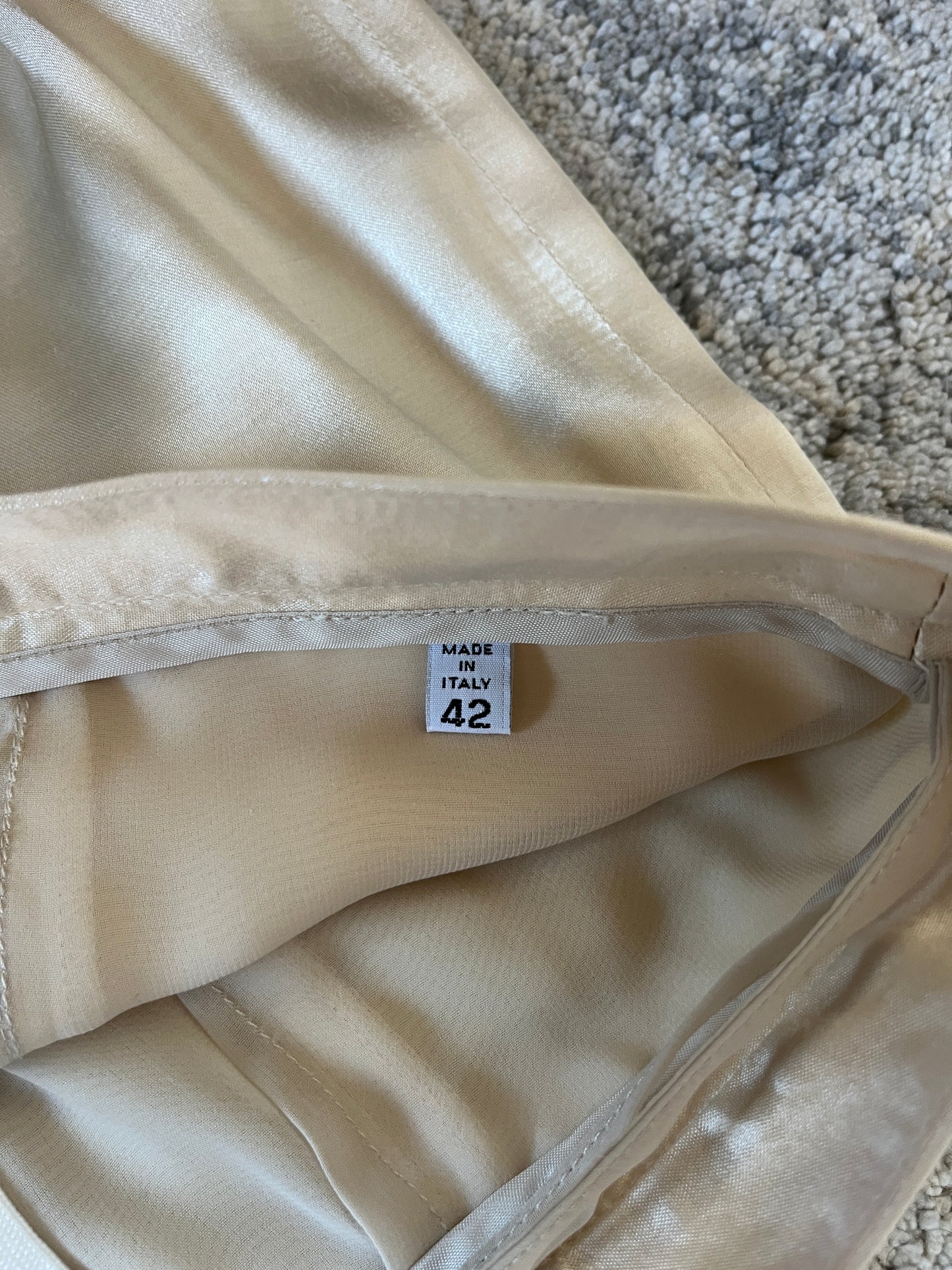 Maison Margiela 2000's slik skirt