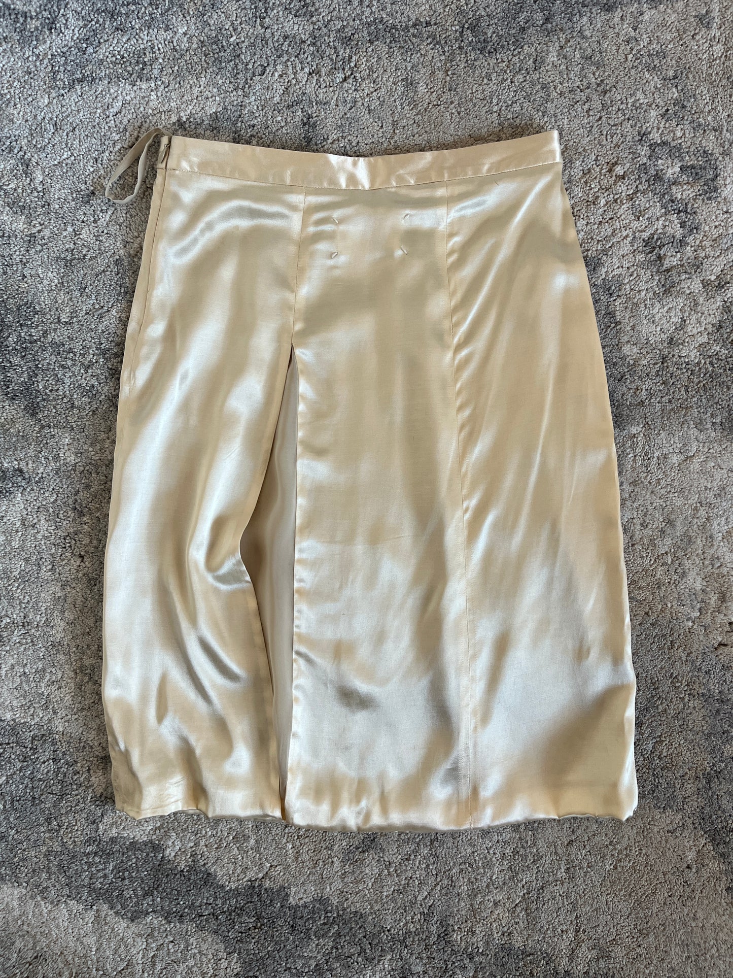 Maison Margiela 2000's slik skirt