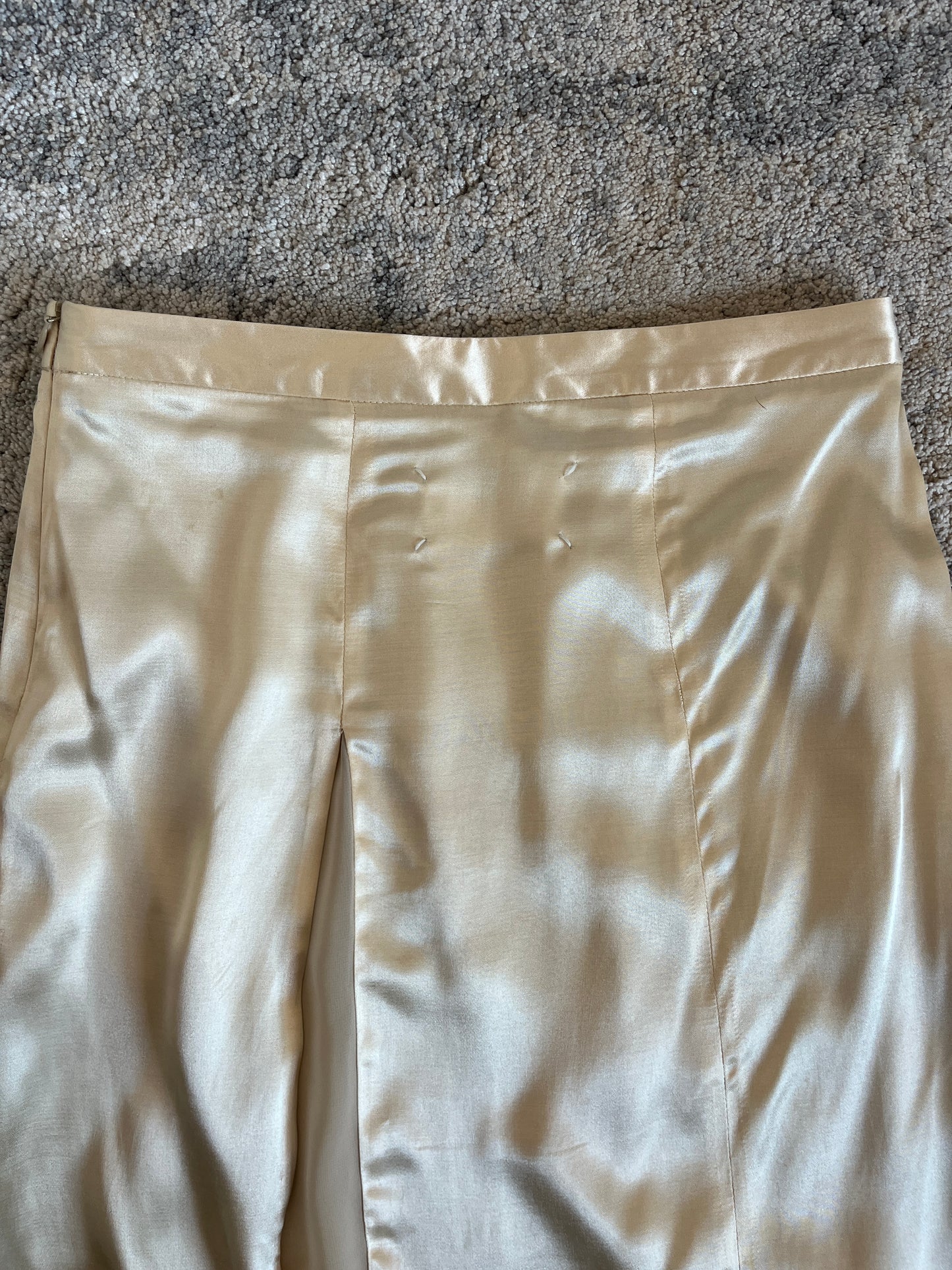 Maison Margiela 2000's slik skirt