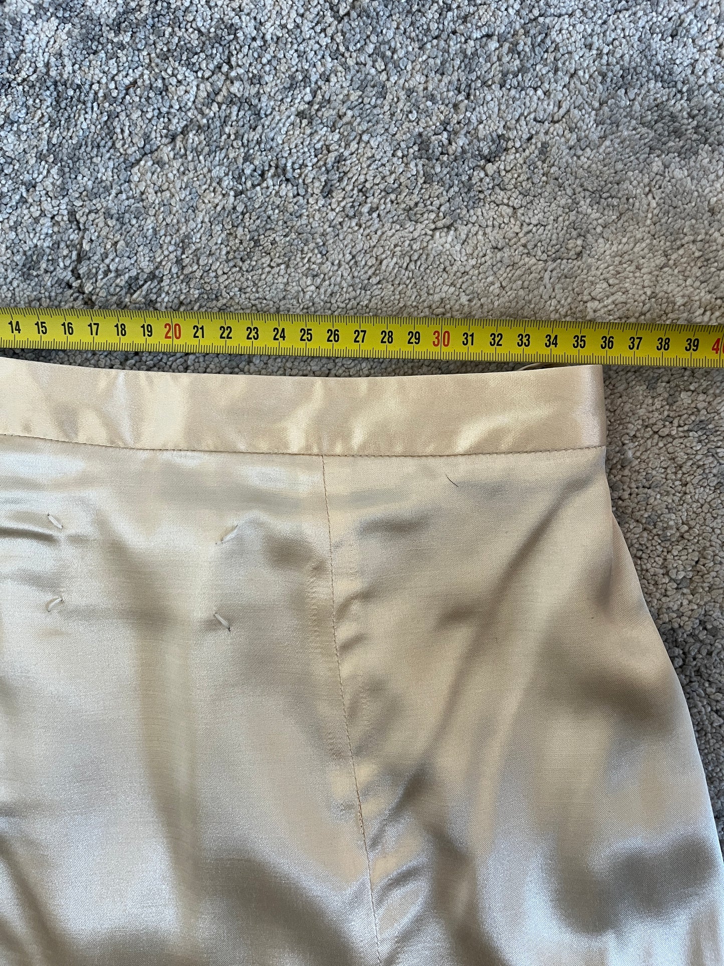 Maison Margiela 2000's slik skirt