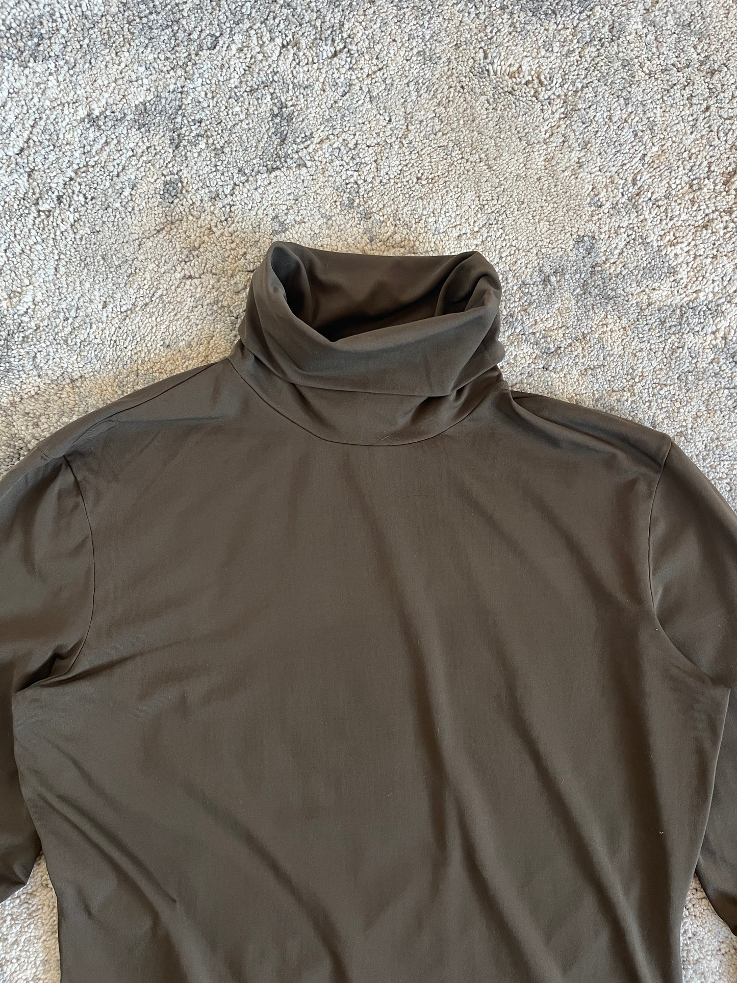 Prada 2000's turtleneck nylon  tee shirt