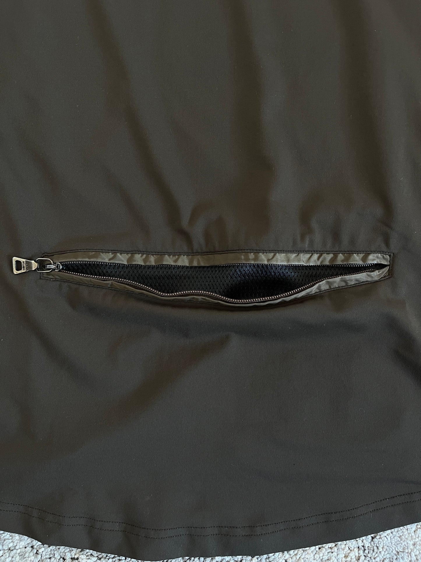 Prada 2000's turtleneck nylon  tee shirt