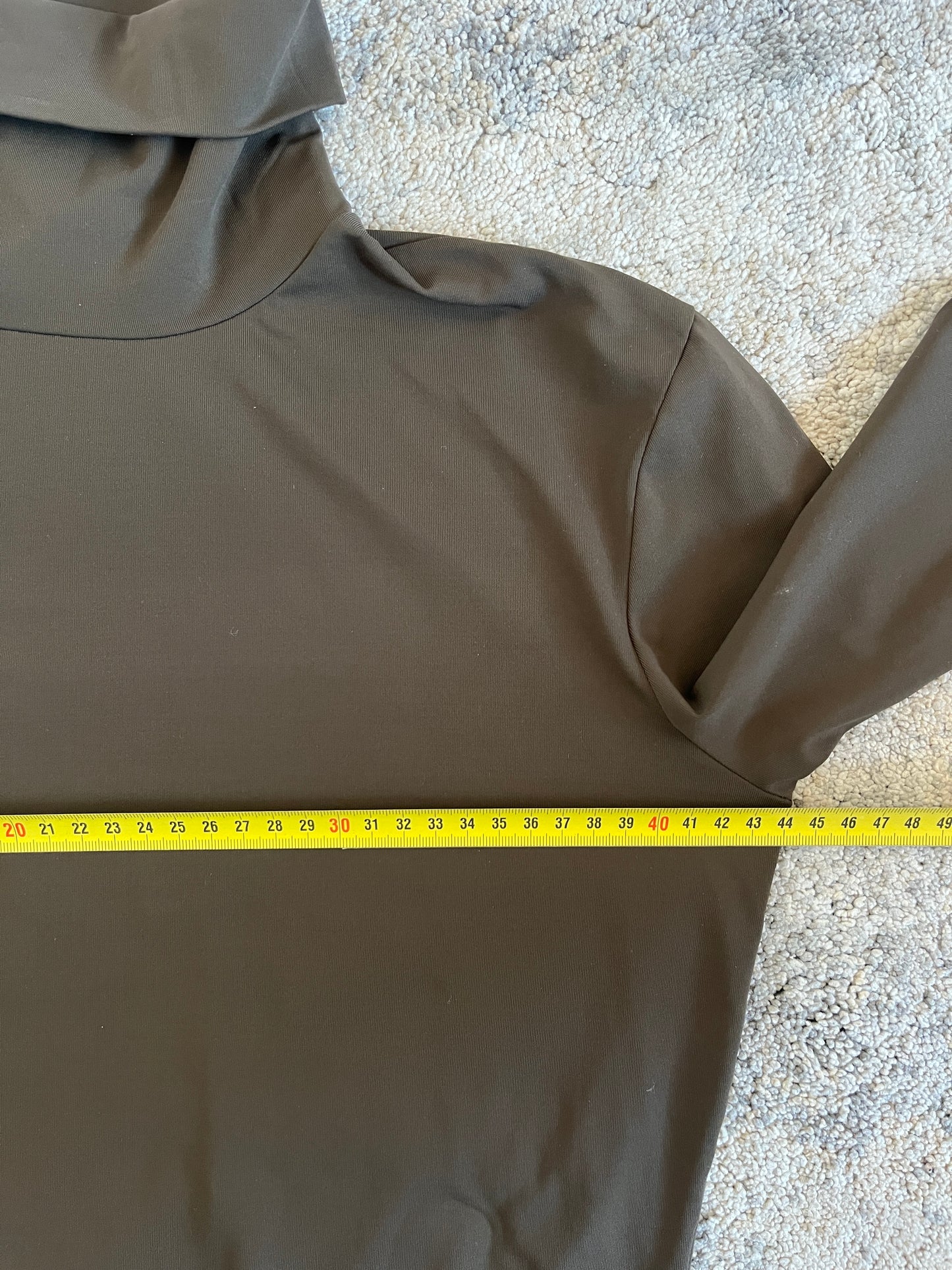 Prada 2000's turtleneck nylon  tee shirt