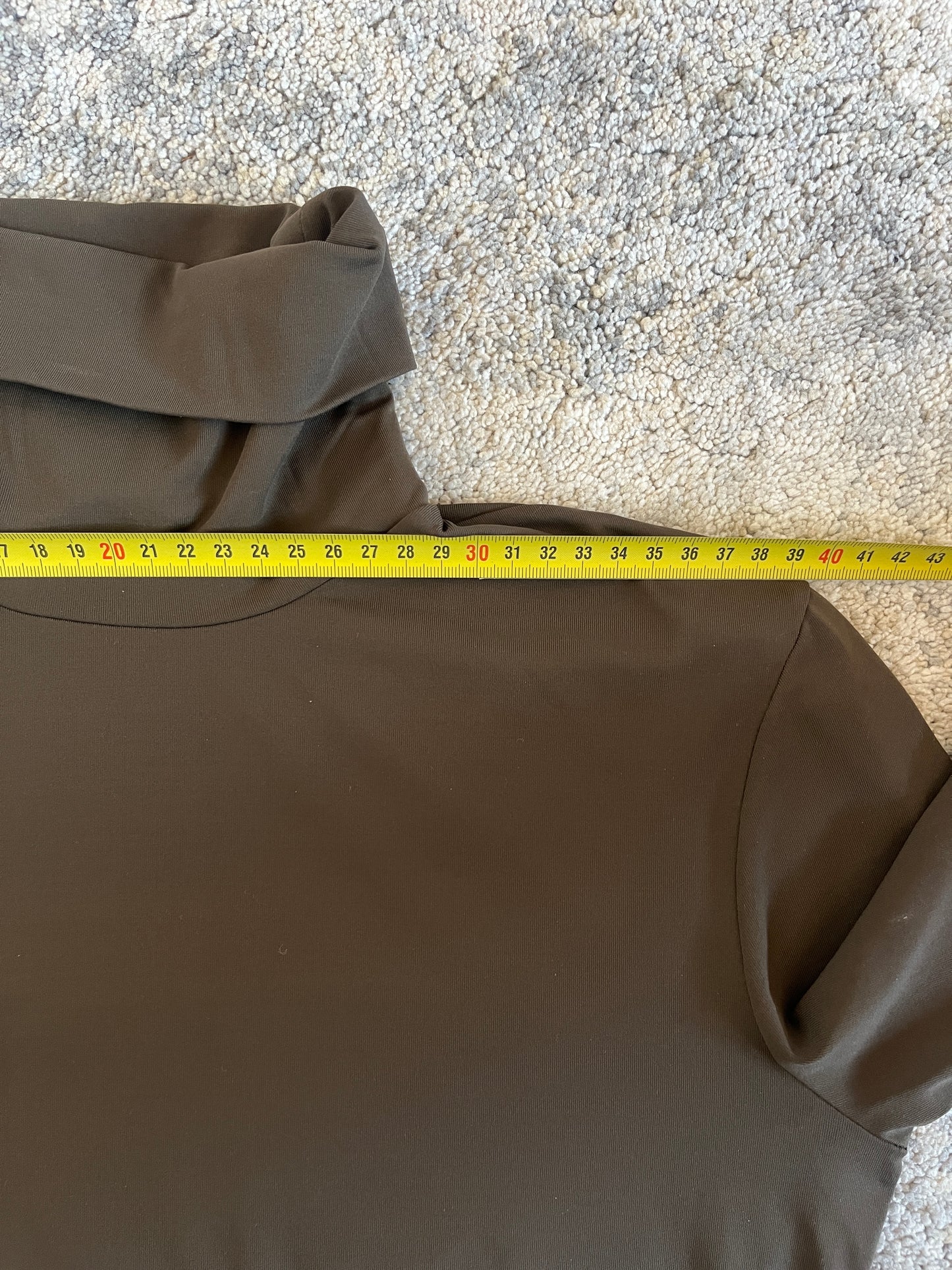 Prada 2000's turtleneck nylon  tee shirt