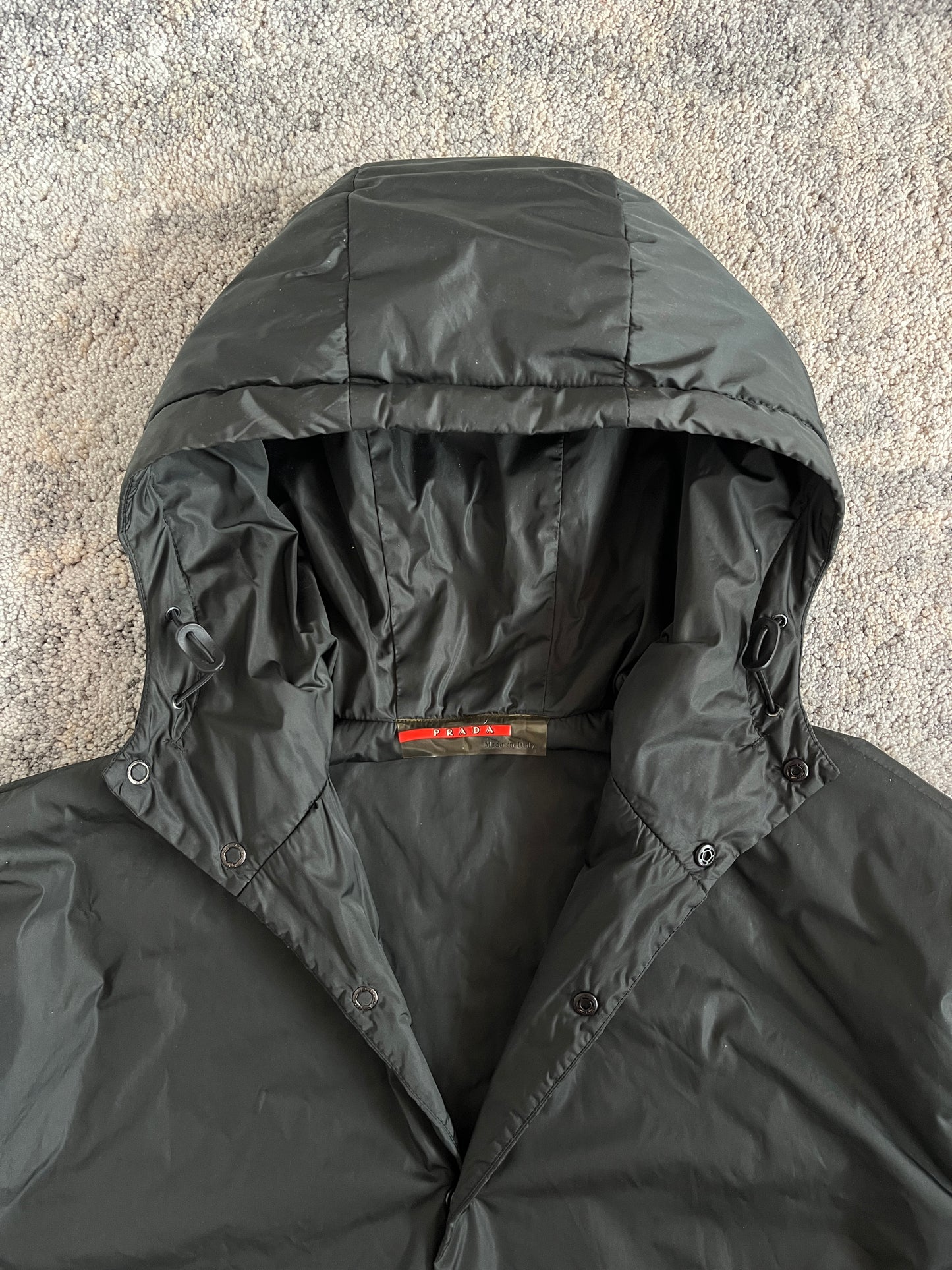 Prada FW1999 paded light nylon jacket