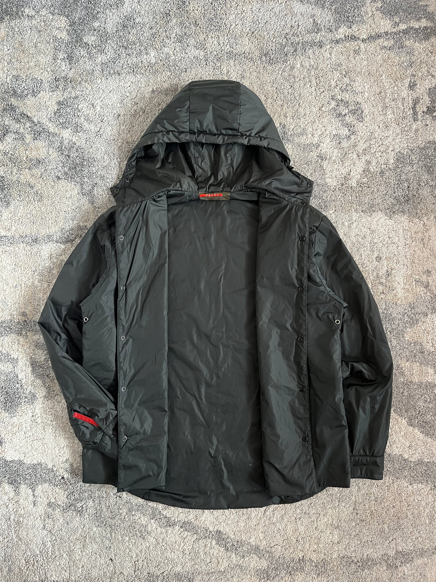 Prada FW1999 paded light nylon jacket