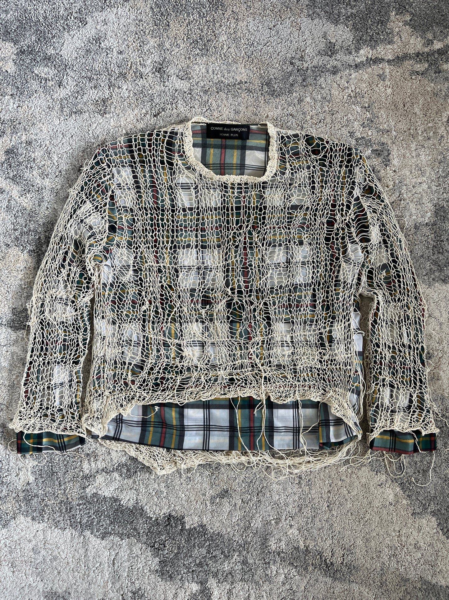 Comme des Garçons H+ SS1996 net longsleeve