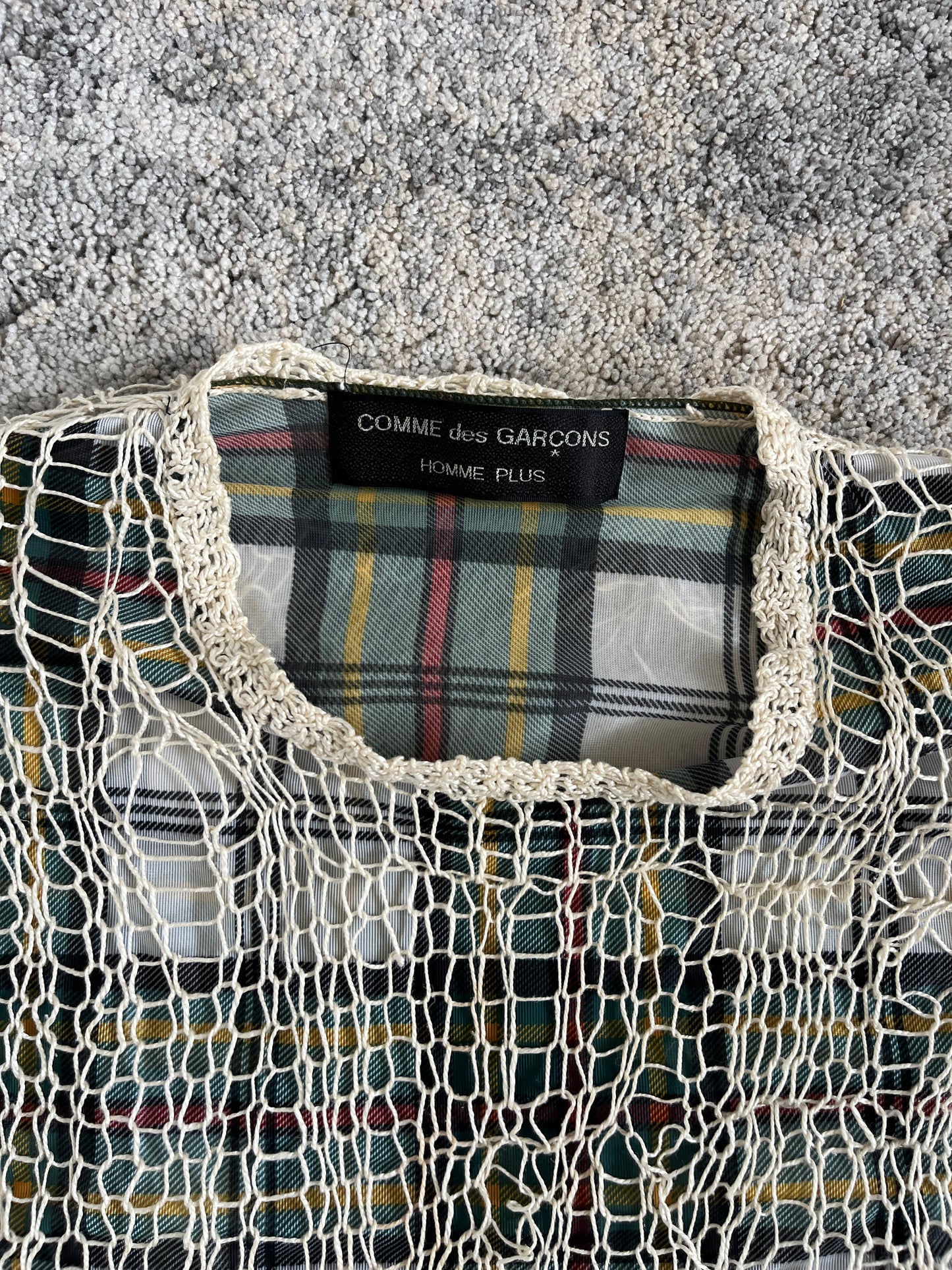 Comme des Garçons H+ SS1996 net longsleeve