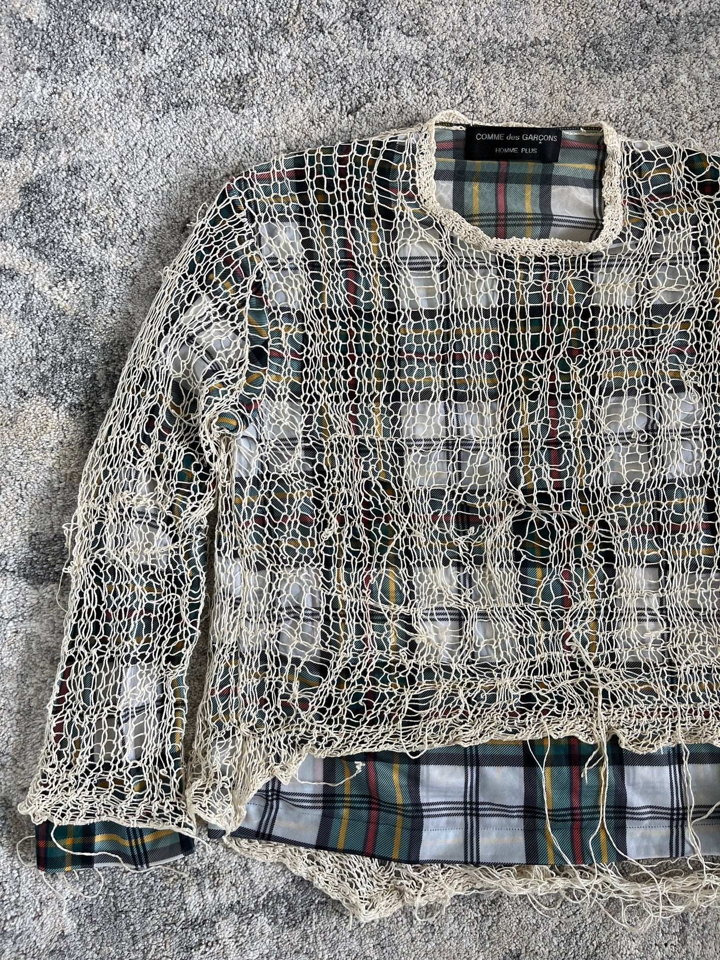 Comme des Garçons H+ SS1996 net longsleeve