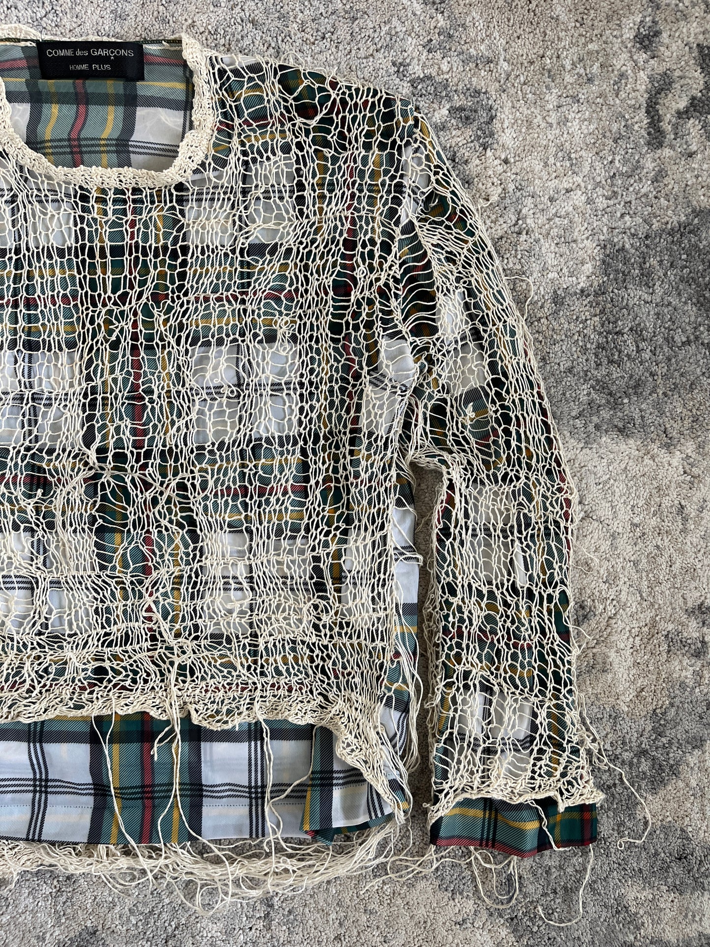 Comme des Garçons H+ SS1996 net longsleeve