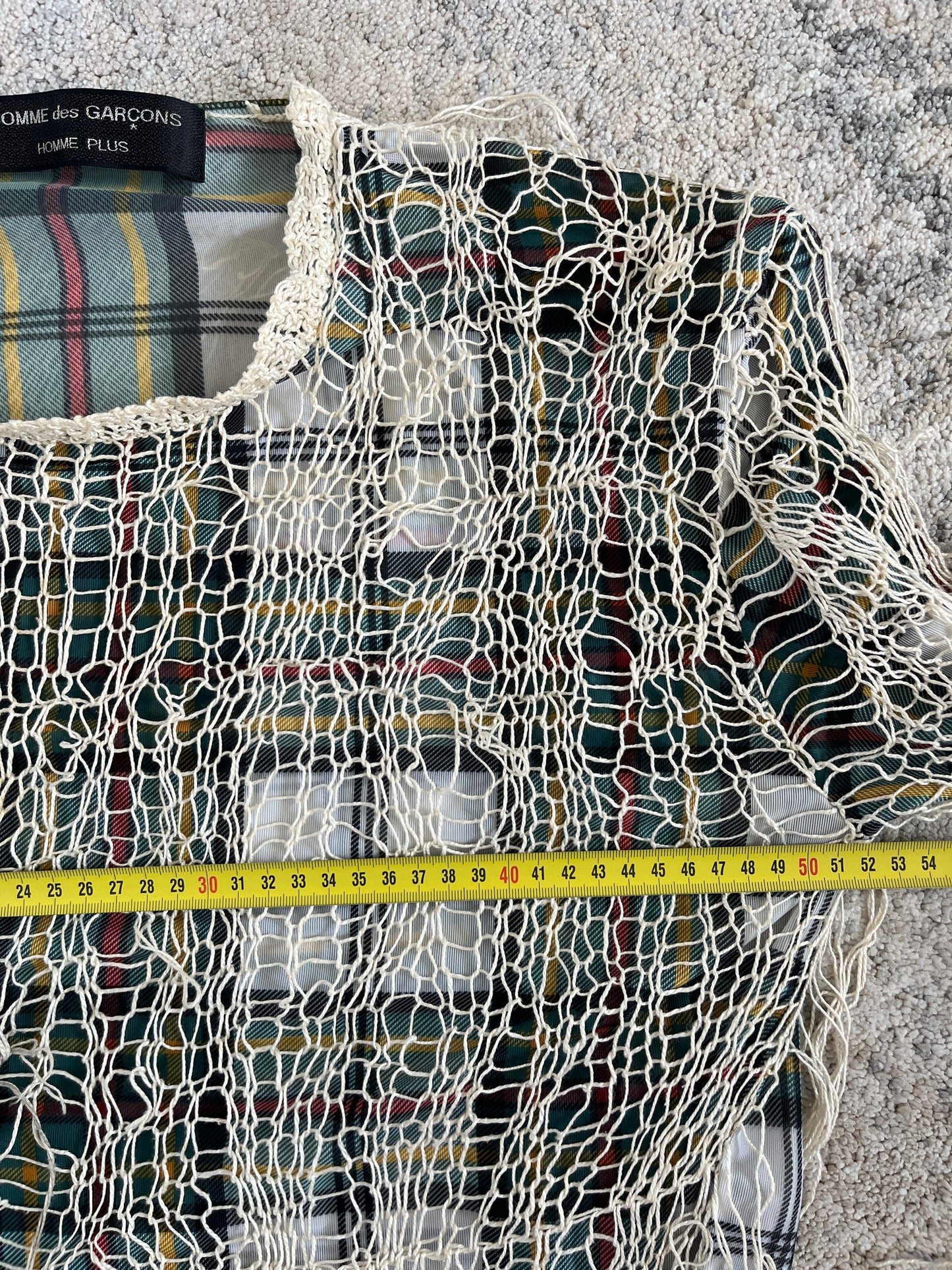 Comme des Garçons H+ SS1996 net longsleeve