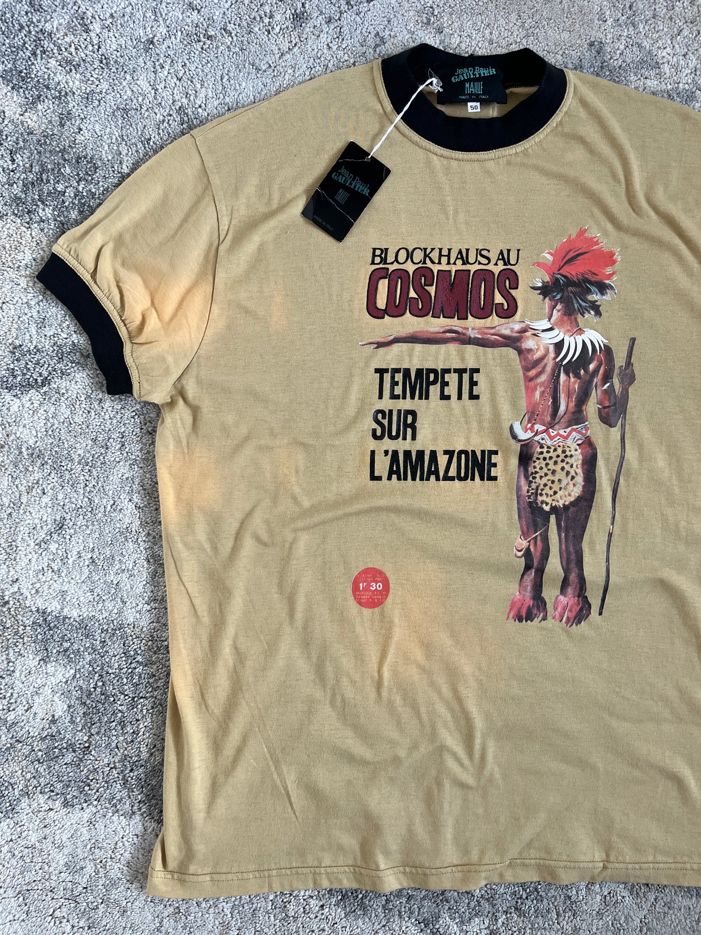 Jean Paul Gaultier 1990's cotton tee shirt