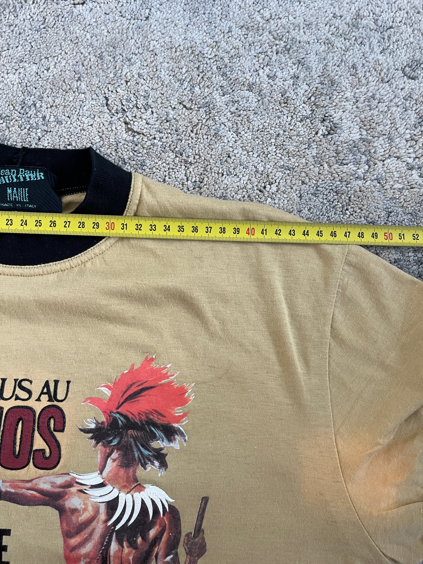 Jean Paul Gaultier 1990's cotton tee shirt