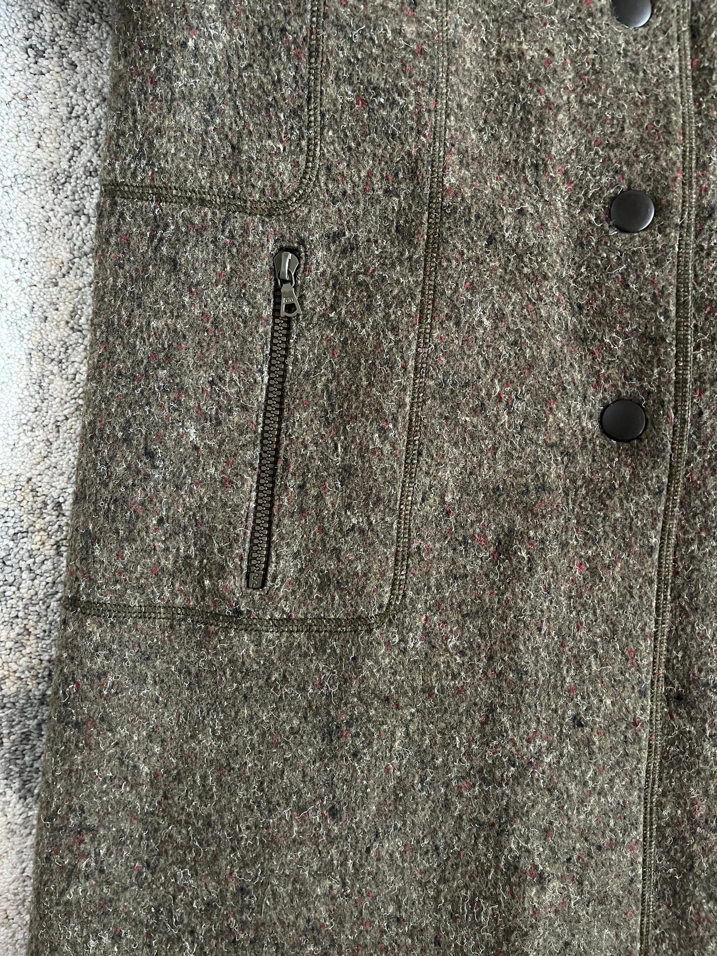 Miu Miu SS1999 Wool paded long coat