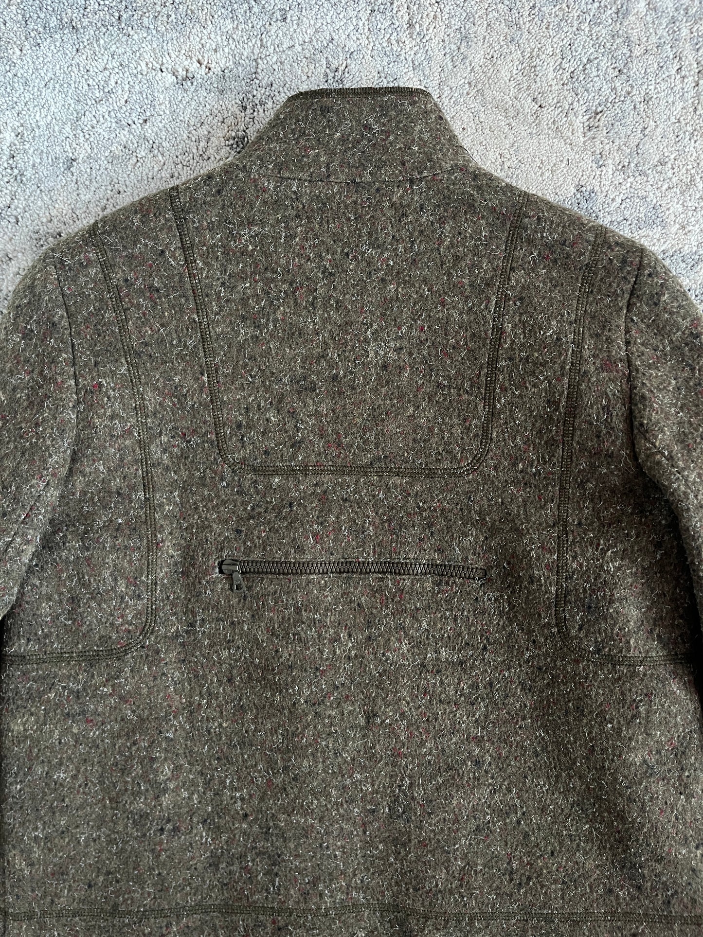Miu Miu SS1999 Wool paded long coat