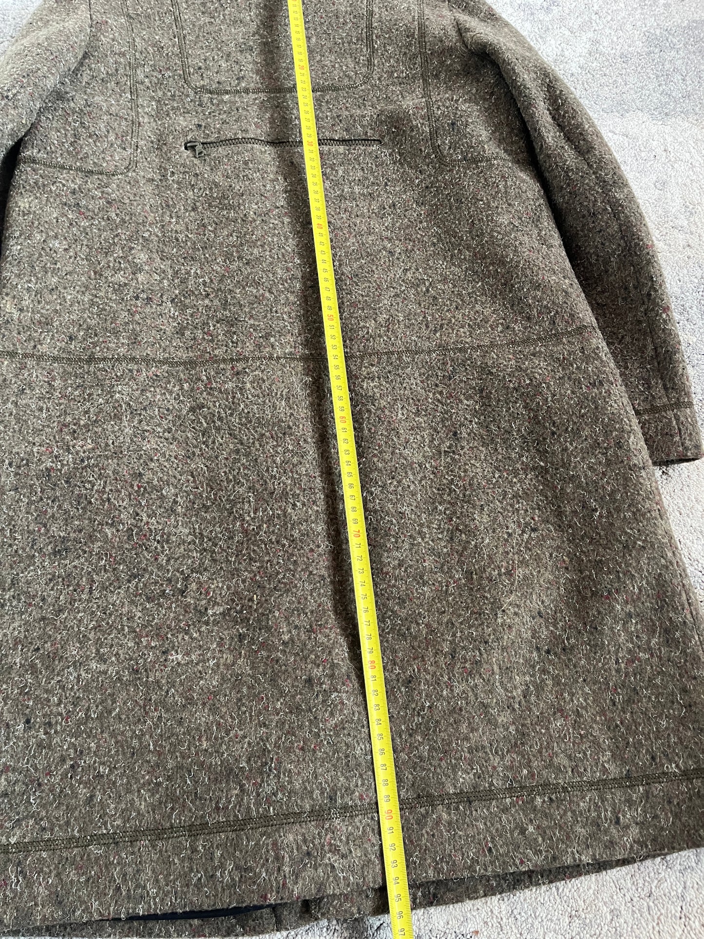 Miu Miu SS1999 Wool paded long coat