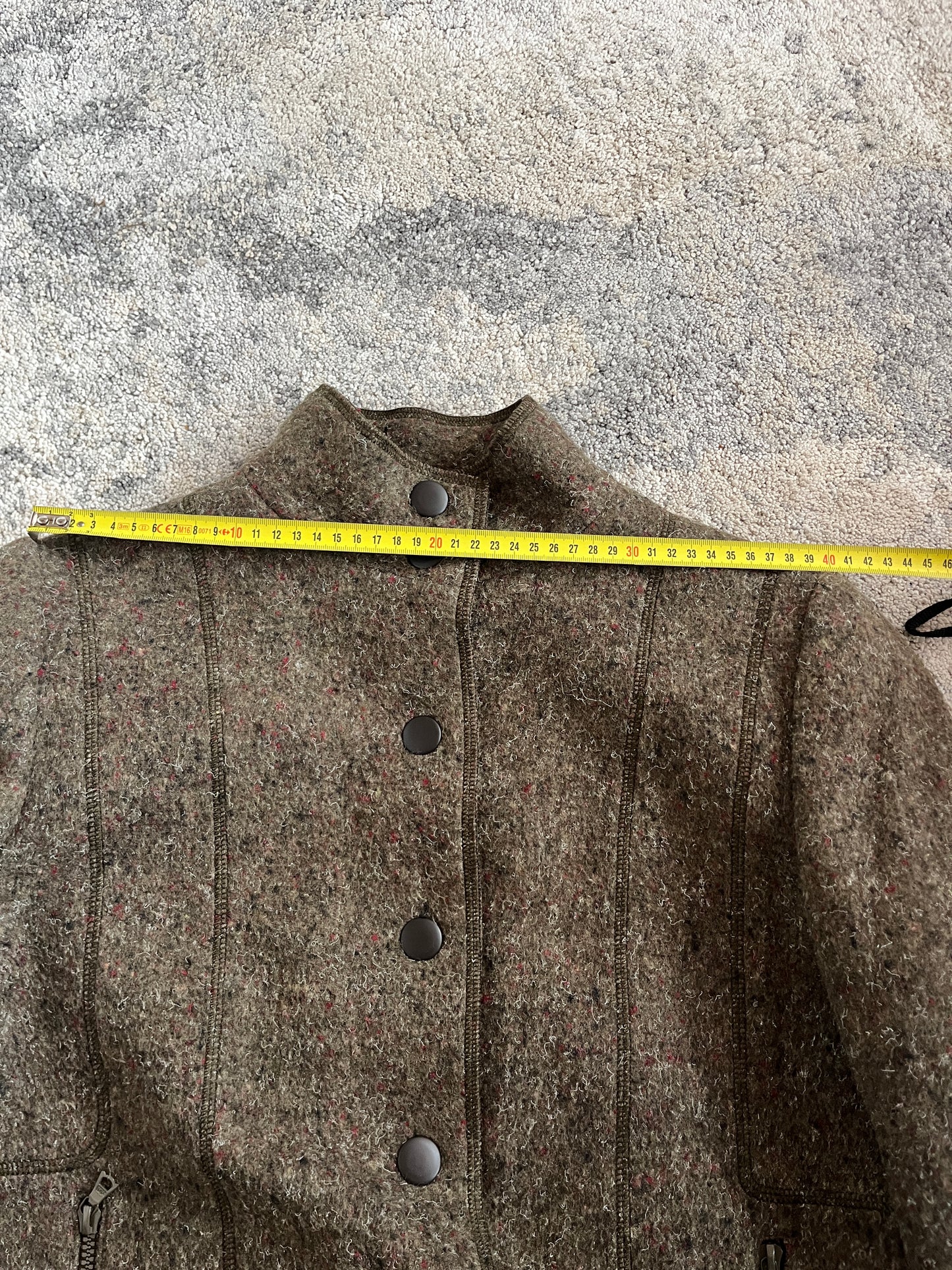 Miu Miu SS1999 Wool paded long coat