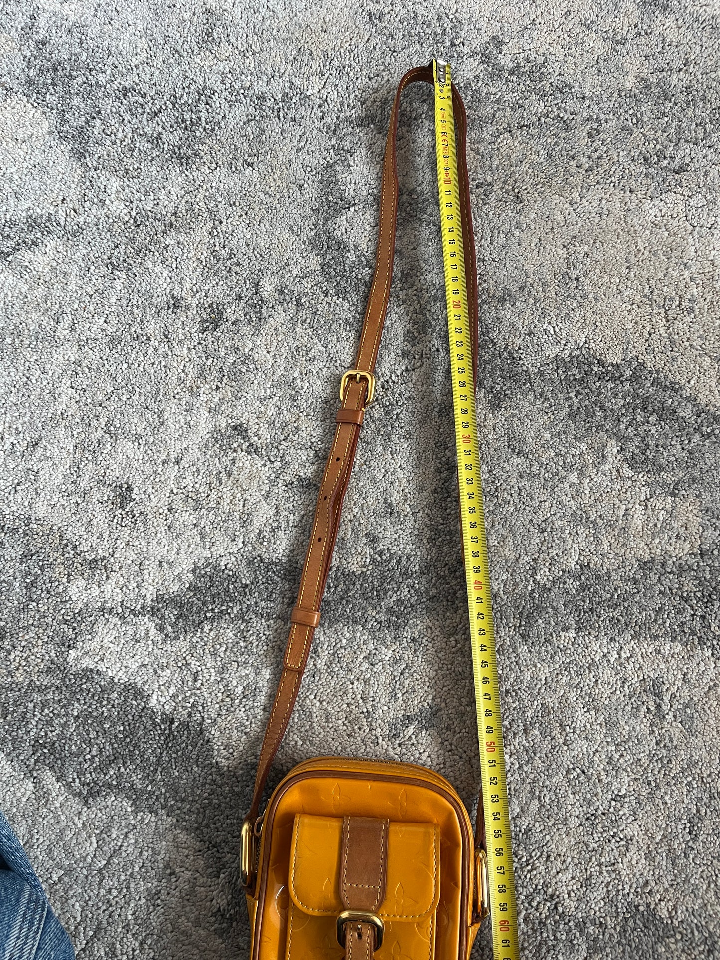 Louis Vuitton SS2000 patent mini crossbody bag