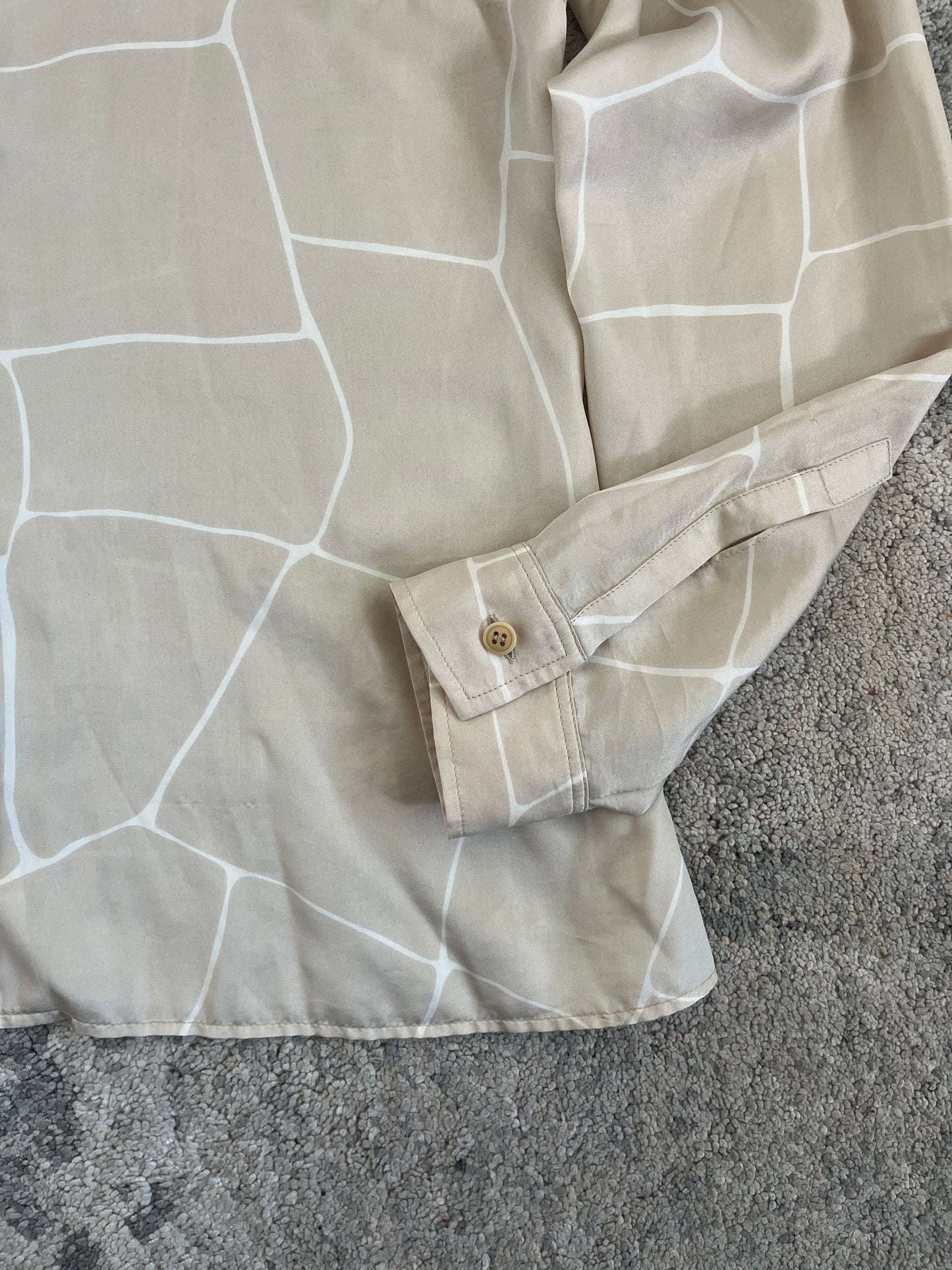 Miu Miu 2000 nylon & silk shirt