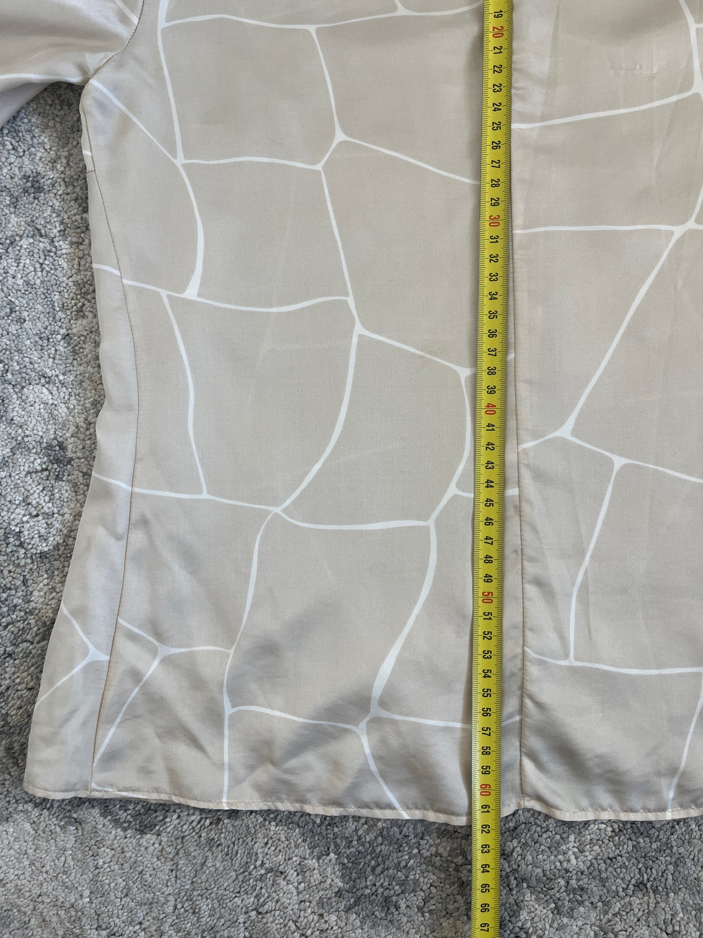 Miu Miu 2000 nylon & silk shirt