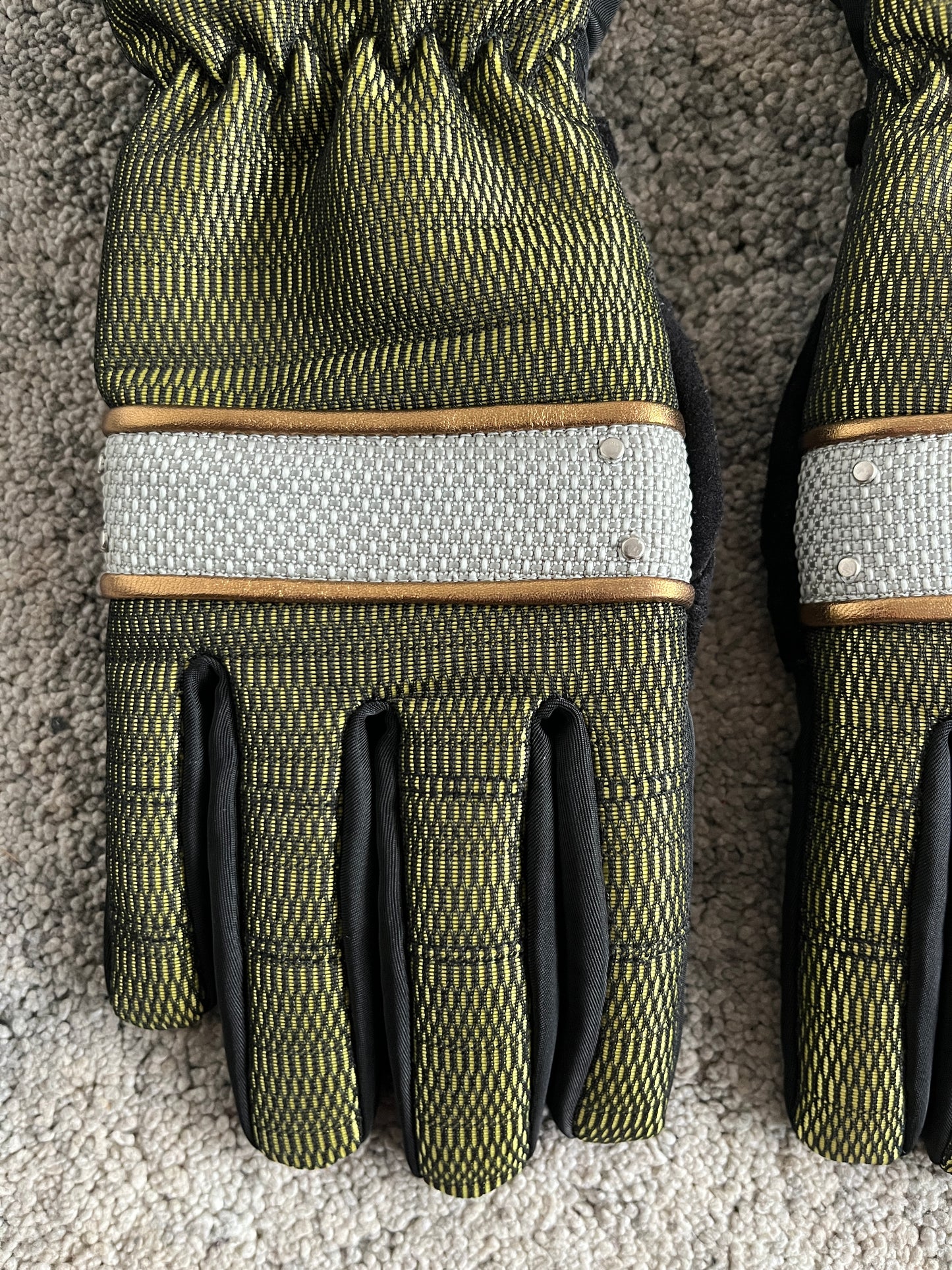 Miu Miu FW2004 nylon robot gloves