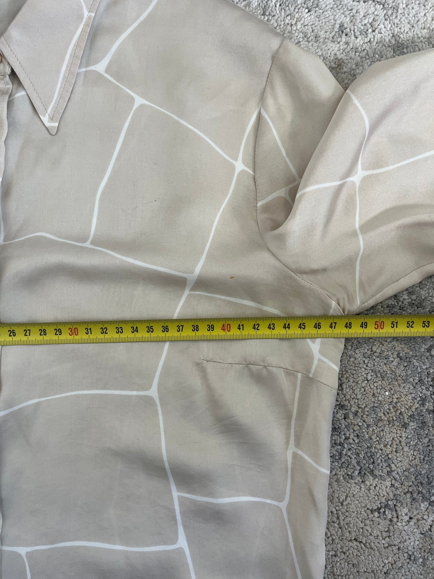 Miu Miu 2000 nylon & silk shirt