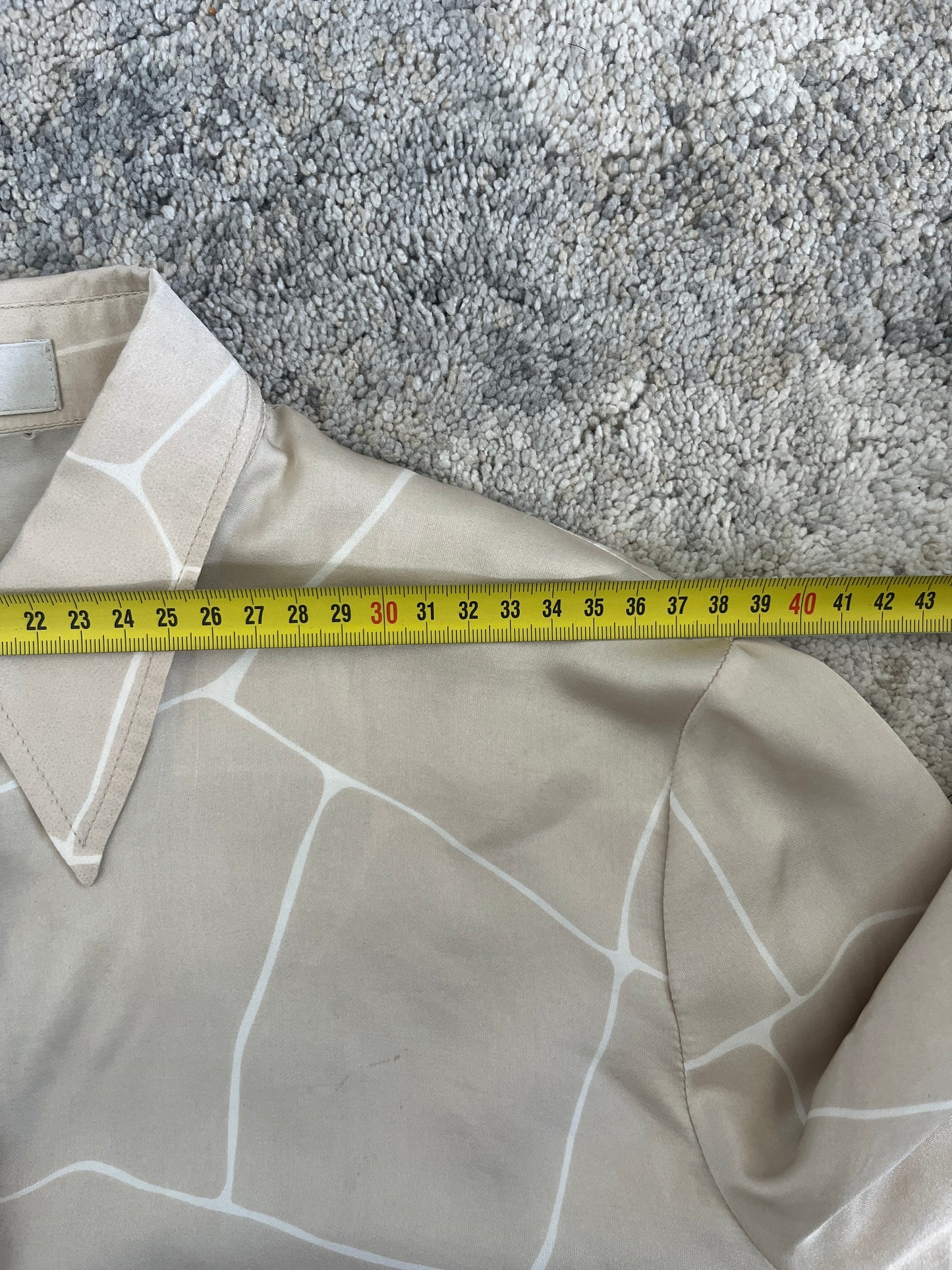Miu Miu 2000 nylon & silk shirt