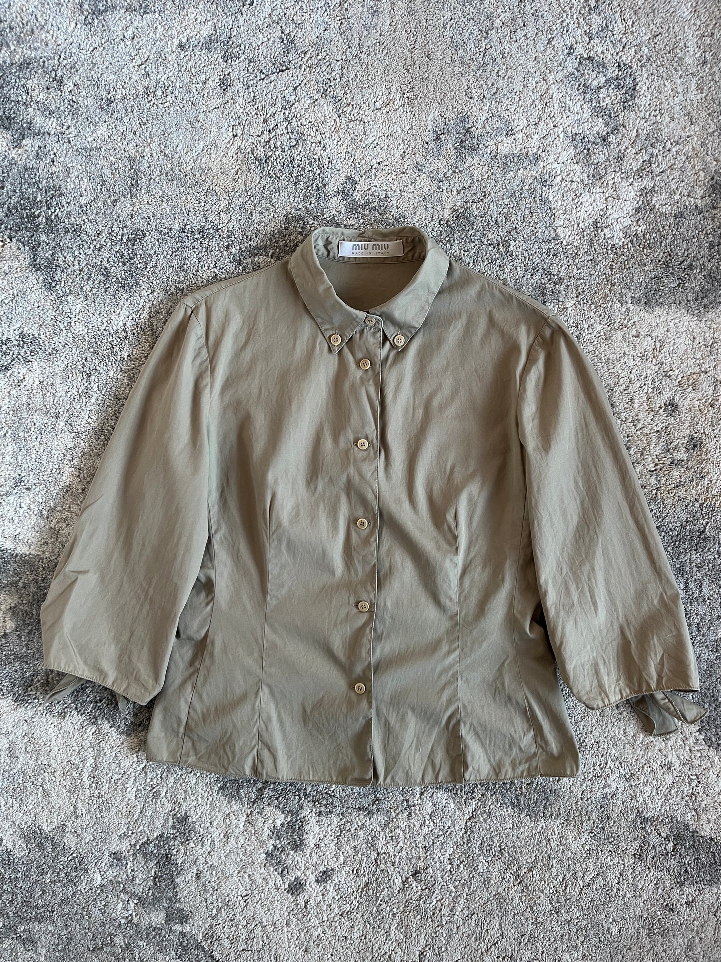 Miu Miu SS2000 cotton shirt