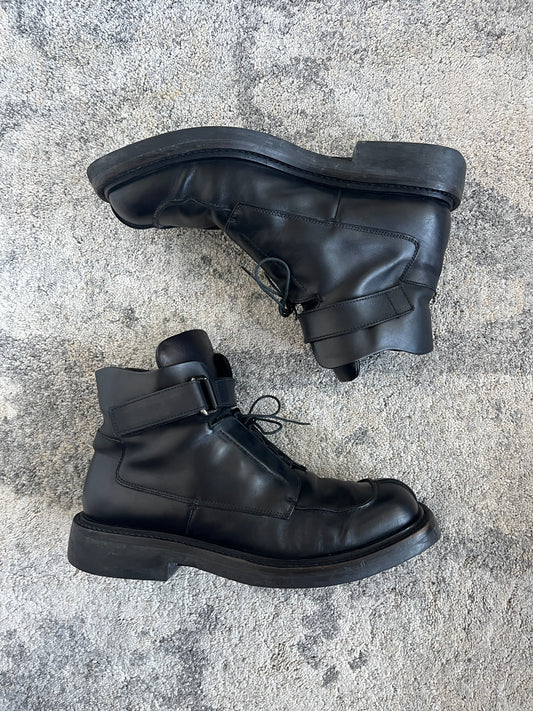 Prada FW1999 leather mid boots