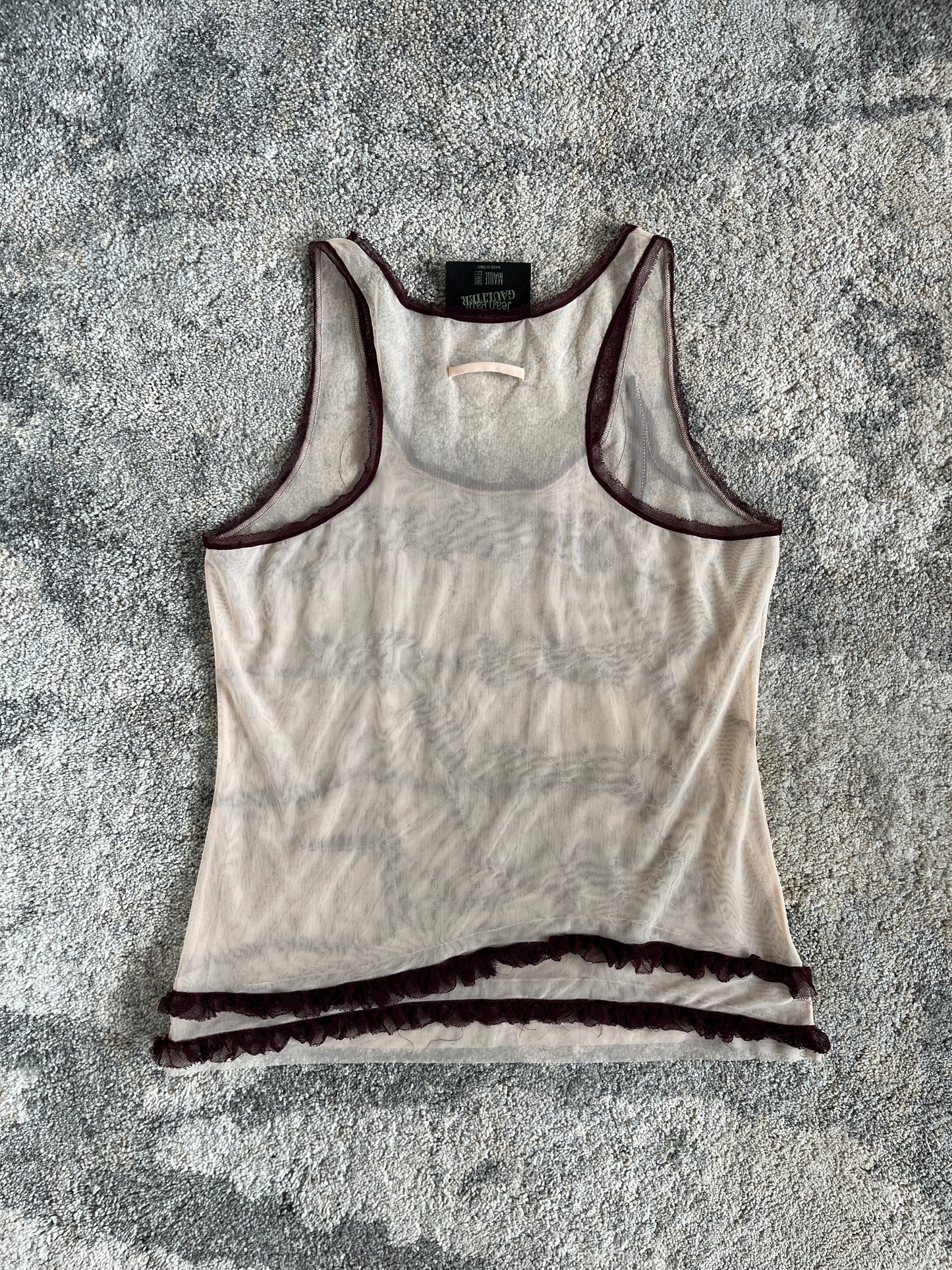 Jean Paul Gailtier 2000's mesh top tank