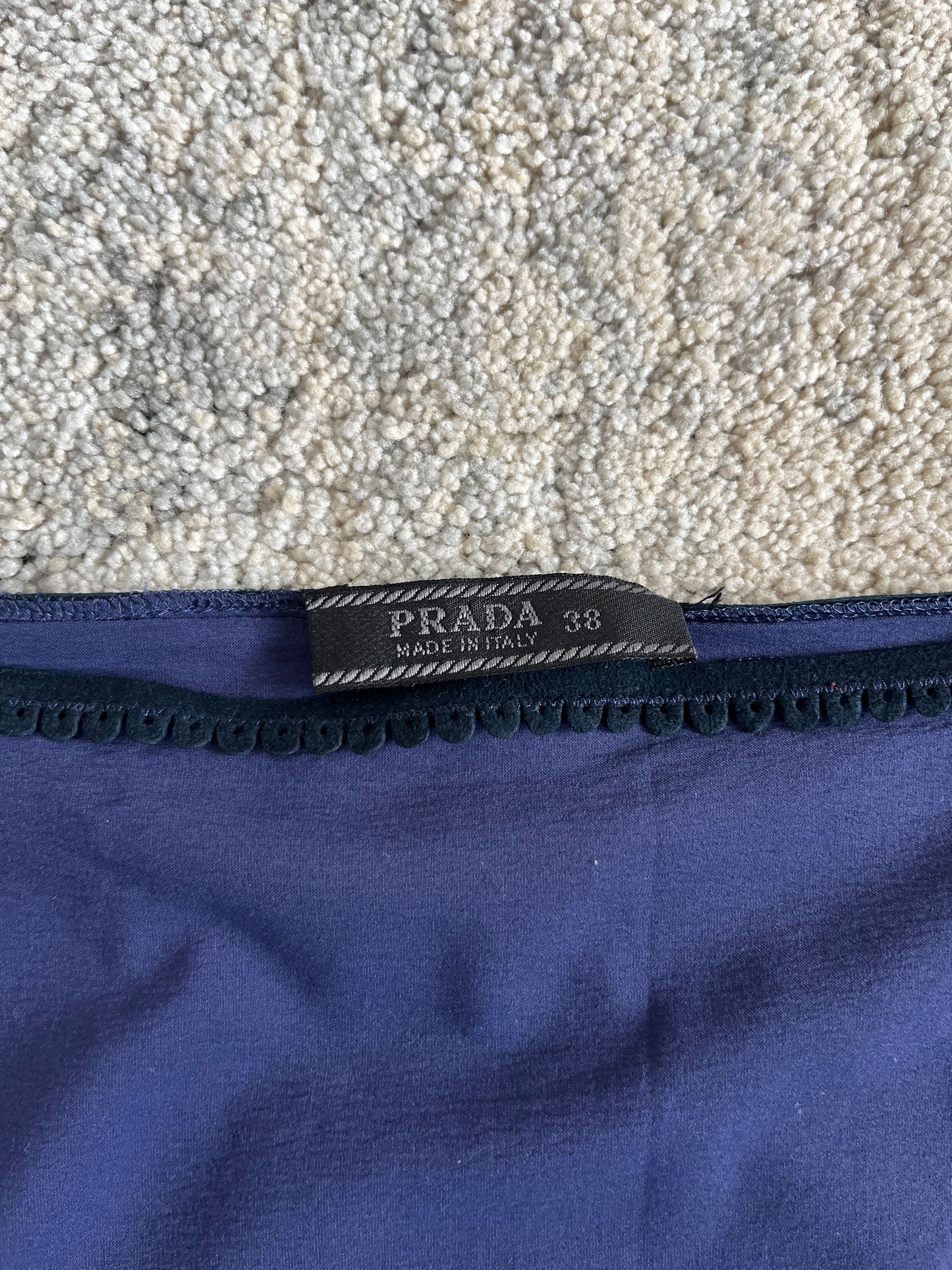 Prada SS2000 sequins skirt