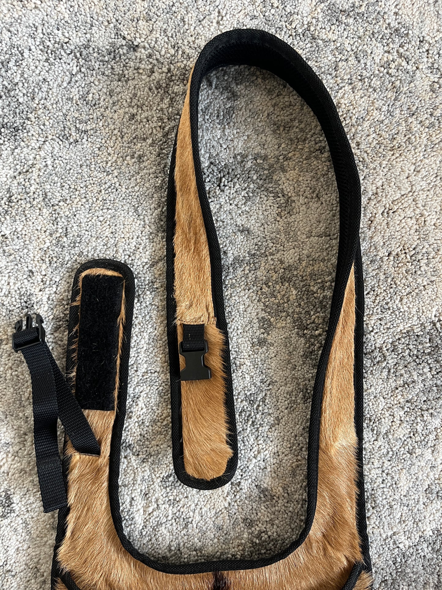 Miu Miu FW1999 fur & mesh shoulder bag