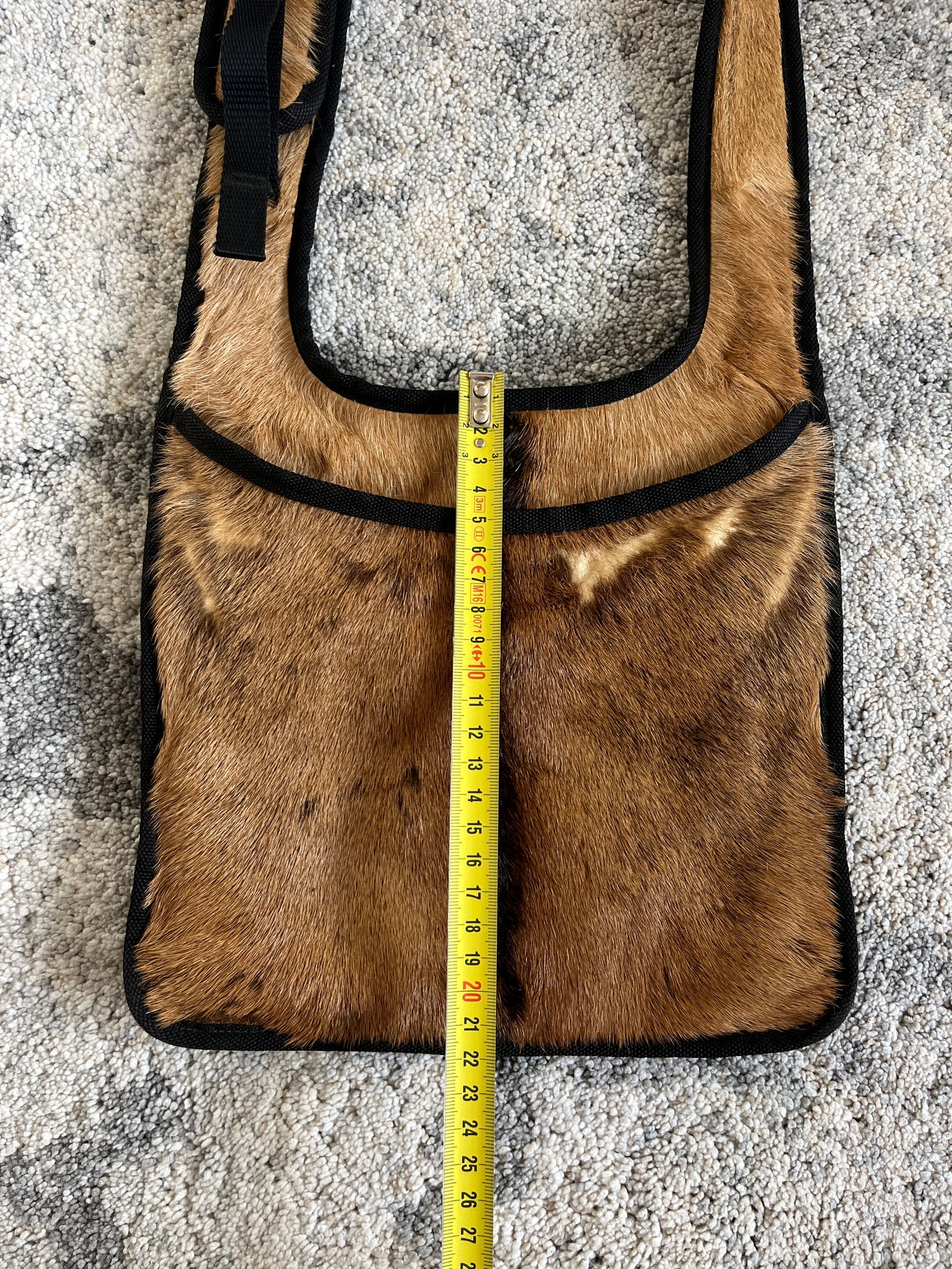 Miu Miu FW1999 fur & mesh shoulder bag