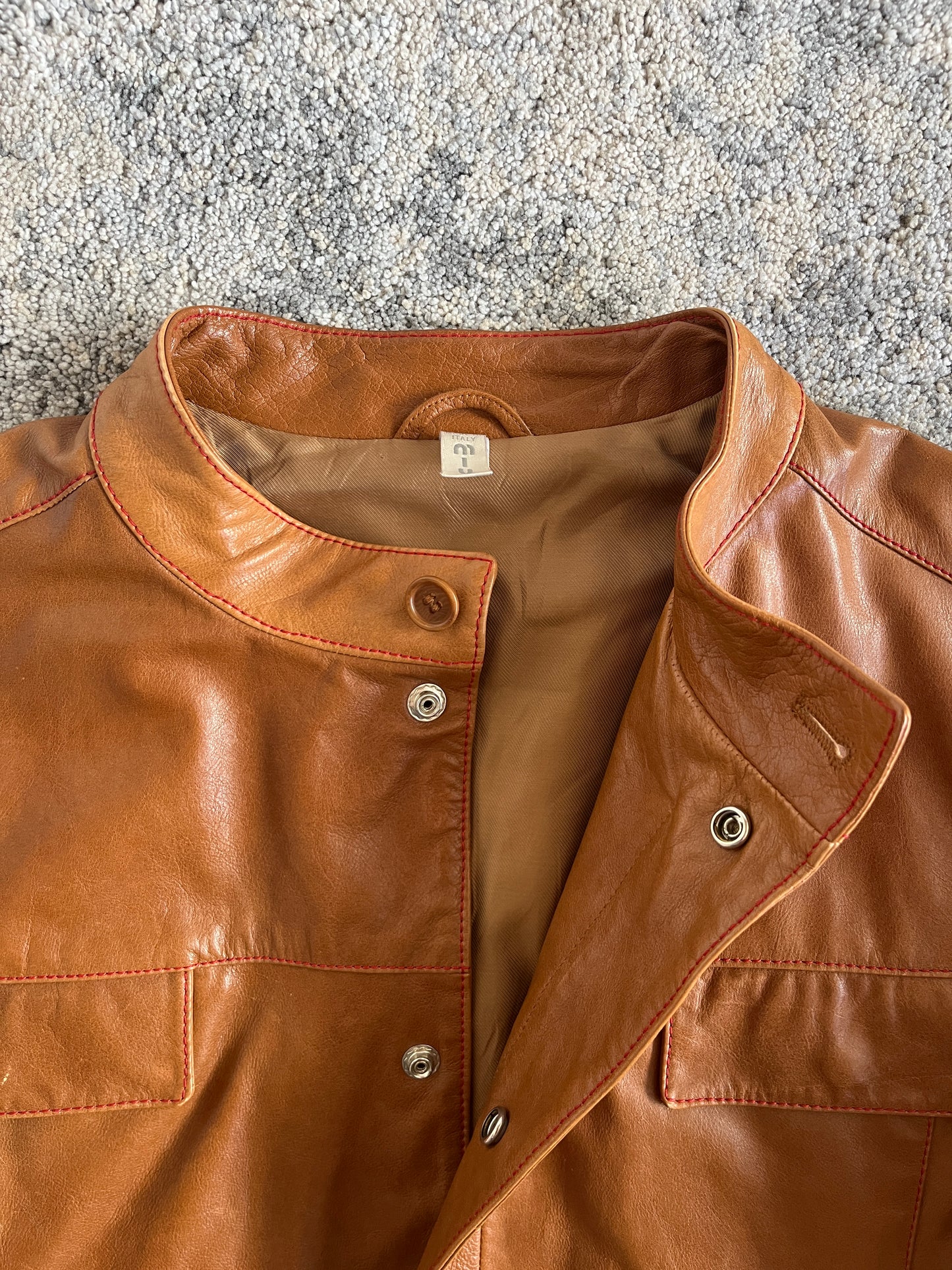 Miu Miu 2000's leather jacket