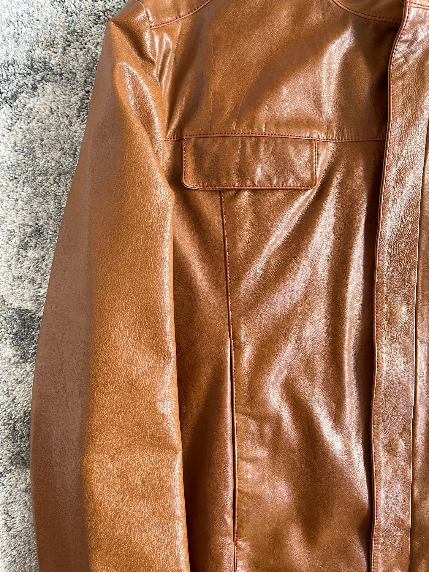 Miu Miu 2000's leather jacket