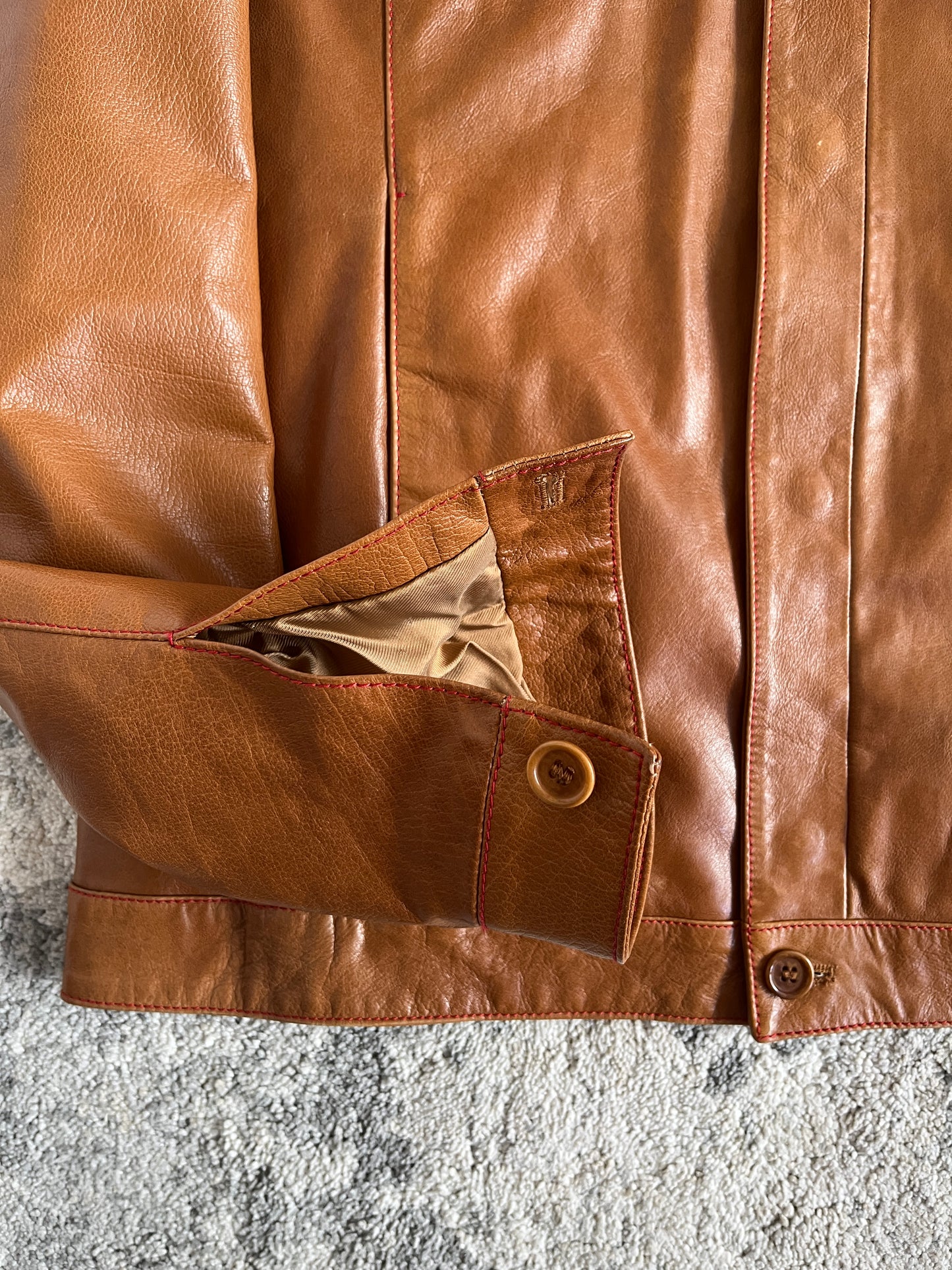 Miu Miu 2000's leather jacket
