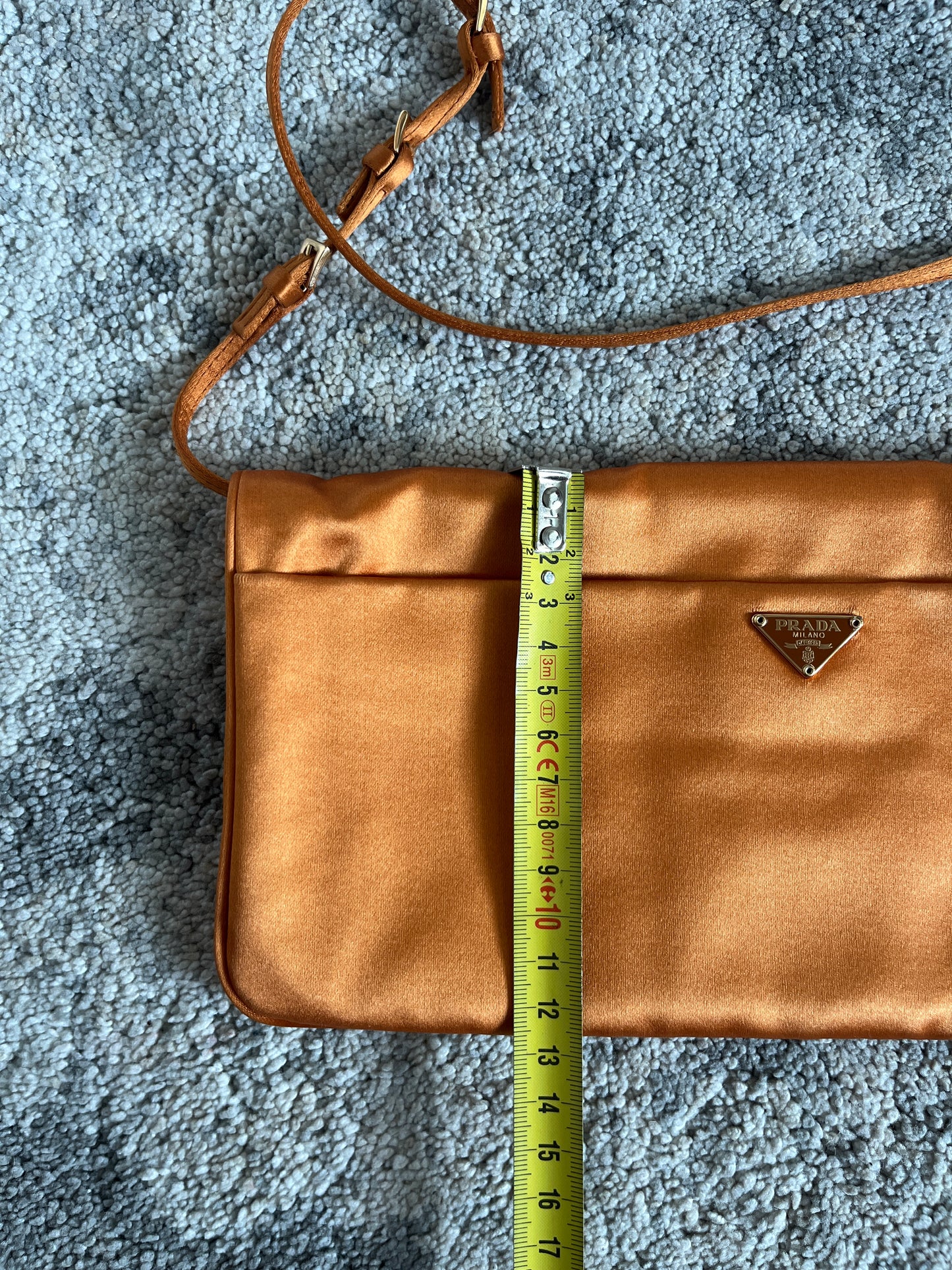 Prada 2000 nylon satin shoulder bag