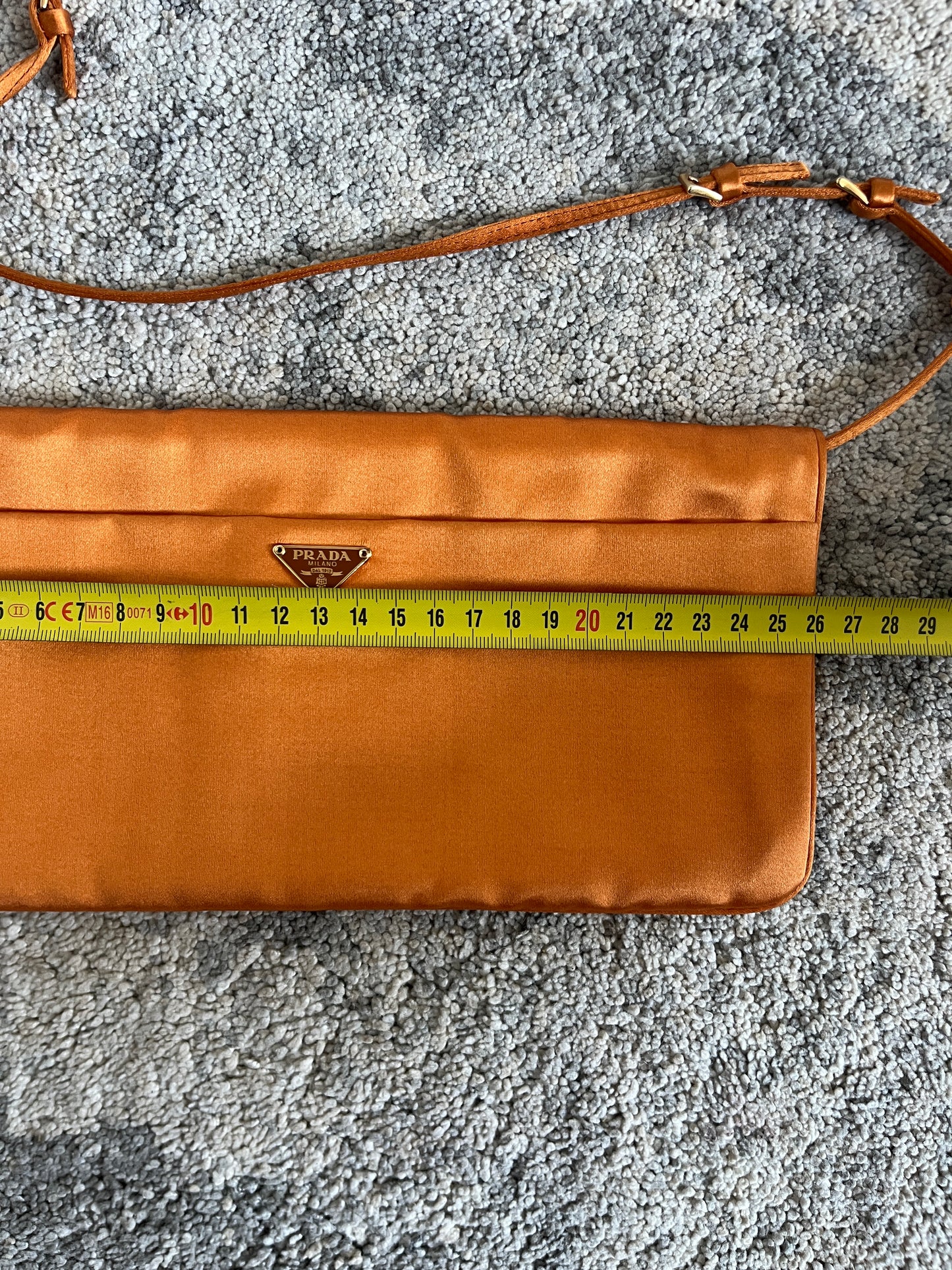Prada 2000 nylon satin shoulder bag