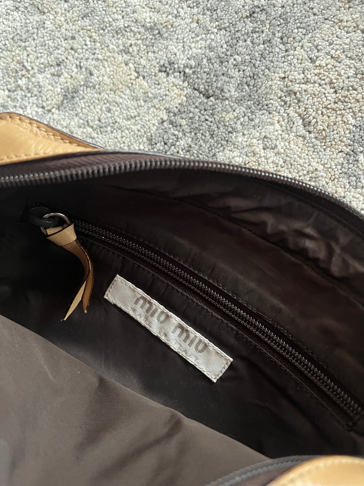 Miu Miu SS1999 leather bag