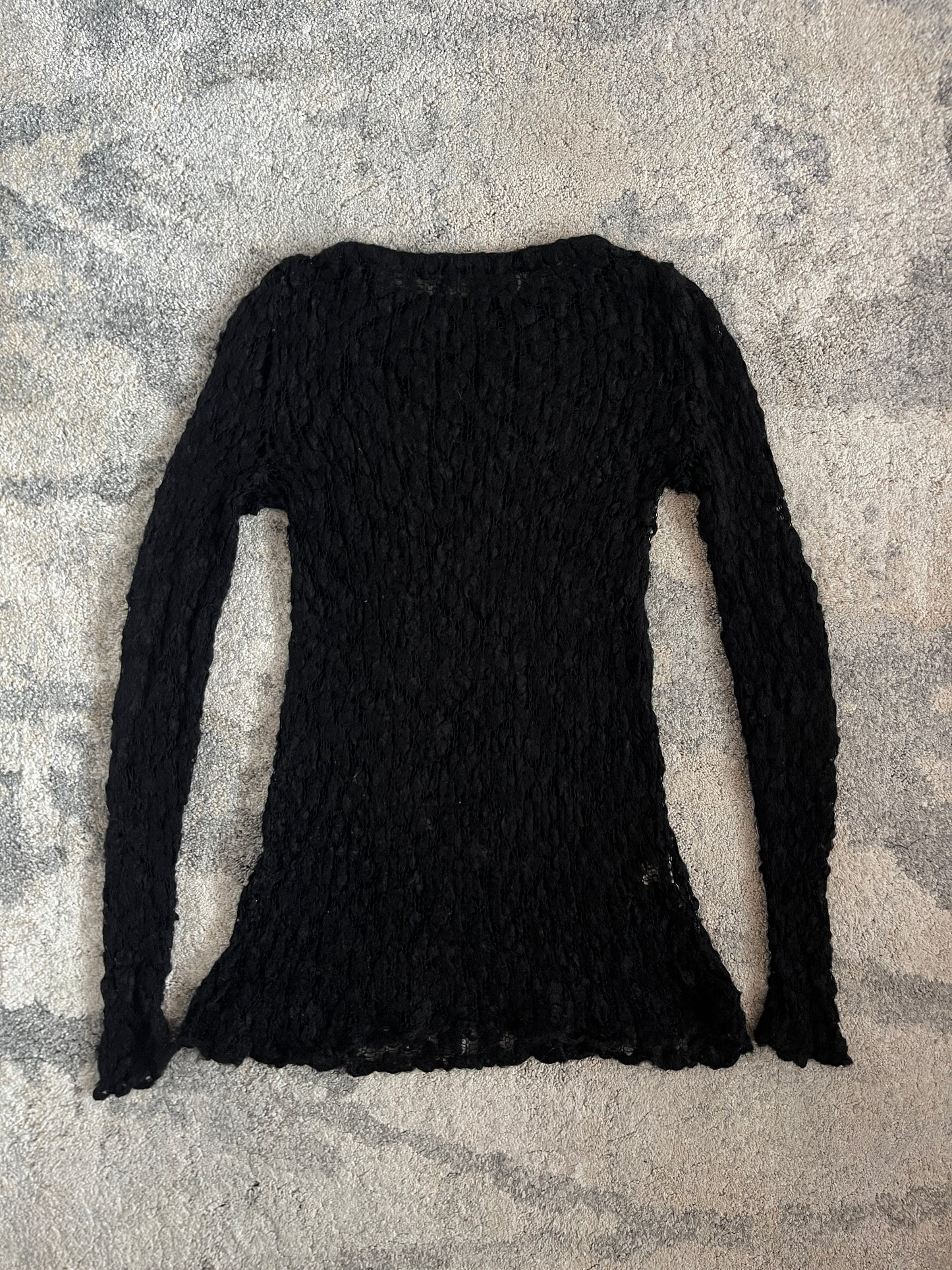 Prada FW1994 mohair mini dress