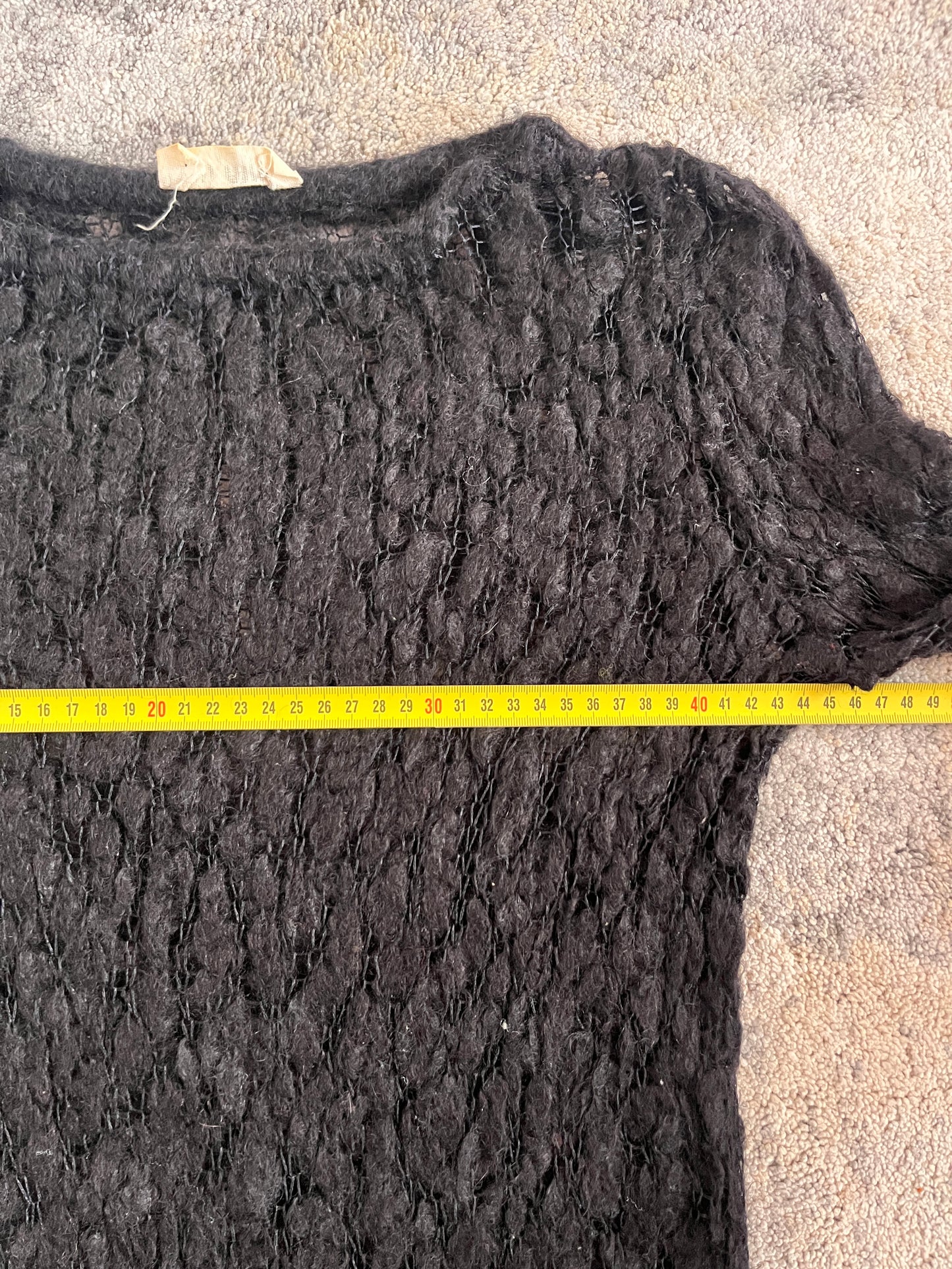 Prada FW1994 mohair mini dress